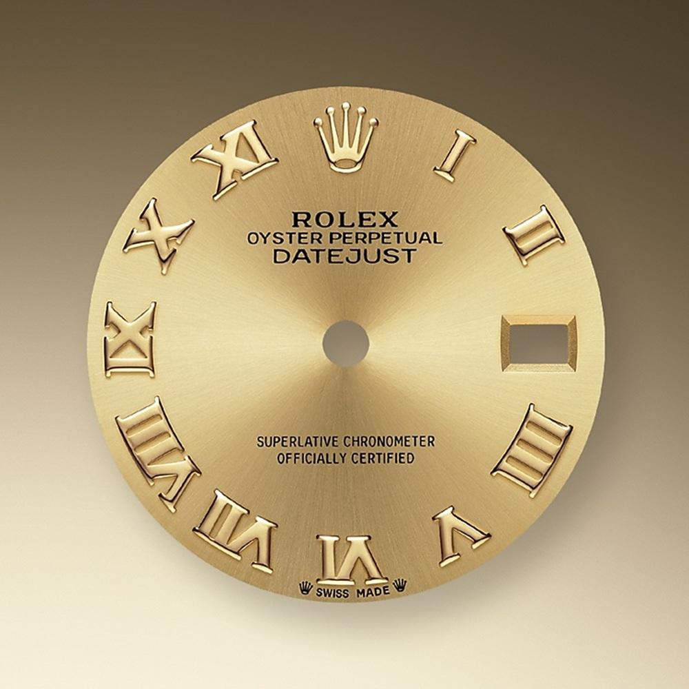 Die Rolex Lady-Datejust 28 Ref. 279173-0009 verkörpert die perfekte Harmonie aus klassischer Eleganz, moderner Raffinesse und technischer Exzellenz. Dieser ungetragene Zeitmesser aus der kultigen Lady-Datejust Collection von Rolex ist aus Yellow