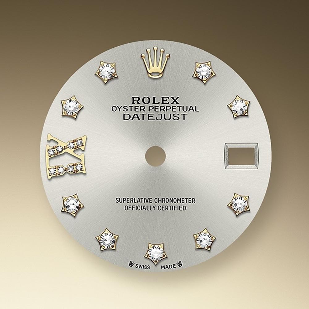 Die Rolex Lady-Datejust 28 Ref. 279173-0003 ist ein exquisiter Ausdruck von zeitloser Schönheit und mechanischer Exzellenz. Dieses 28-mm-Meisterwerk aus Yellow Rolesor - der für Rolex typischen Mischung aus Oystersteel und 18-karätigem Gelbgold -