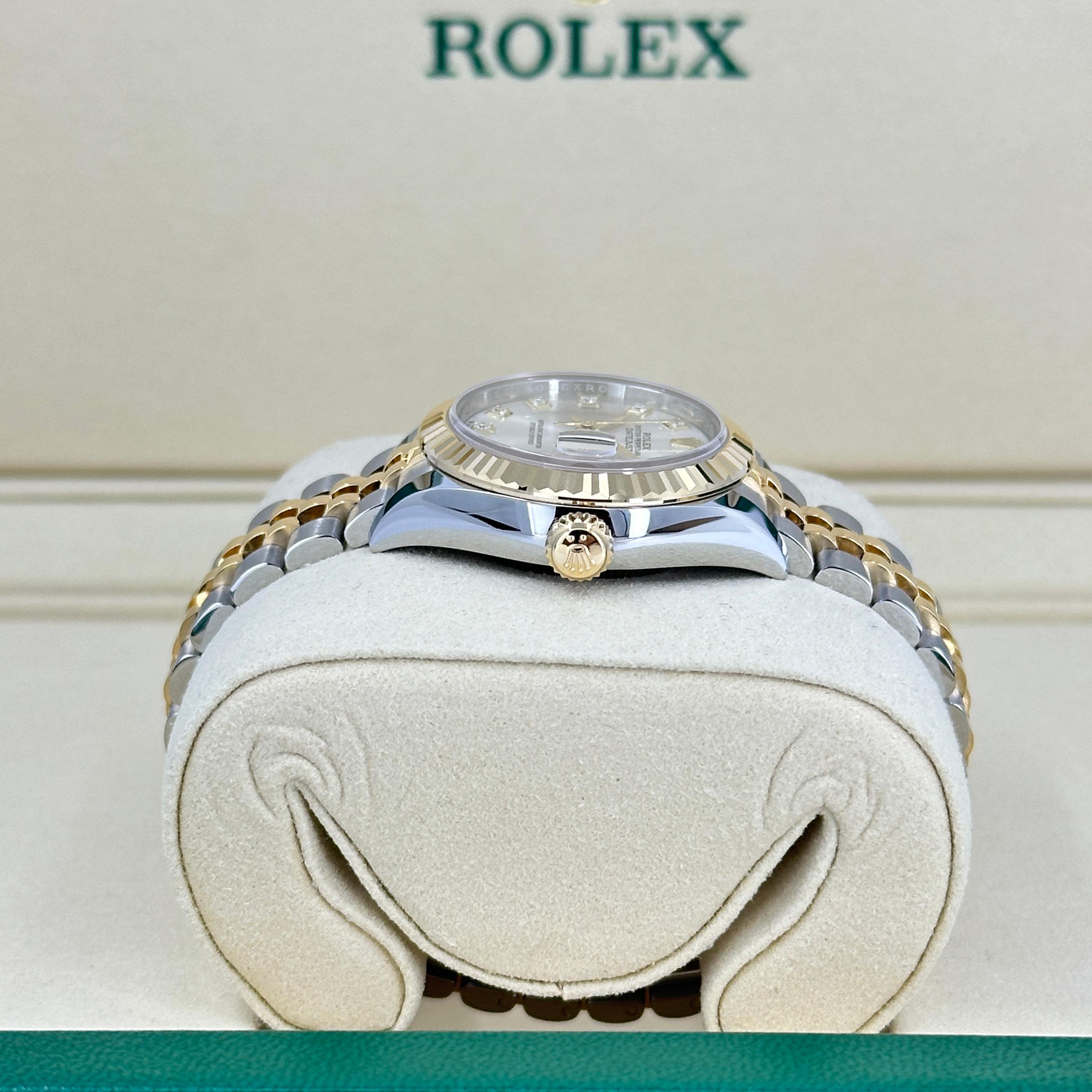 Rolex Lady-Datejust 28 Riferimento # 279173, Set completo, 2025 in vendita 2