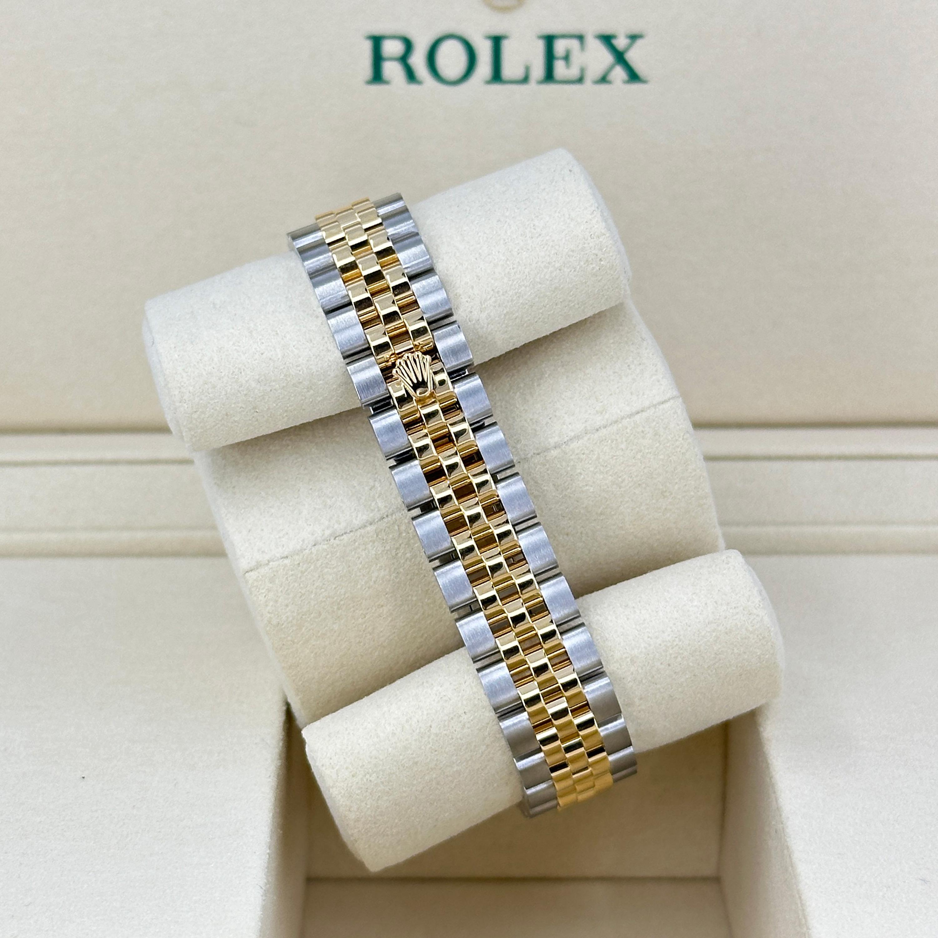 Ungetragene Rolex Lady-Datejust 28 Reference# 279173, Komplettset, 2025 im Angebot 5