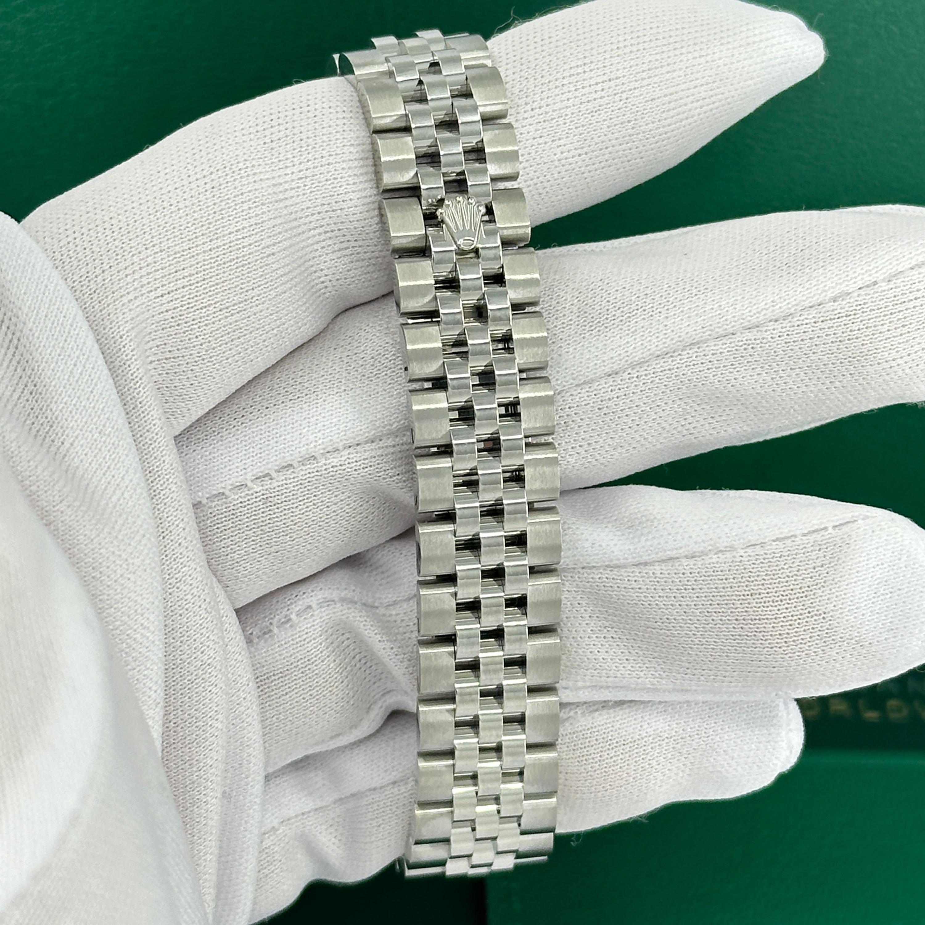 Ungetragene Rolex Lady-Datejust 28 Reference# 279174, Komplettset, 2025 im Angebot 8