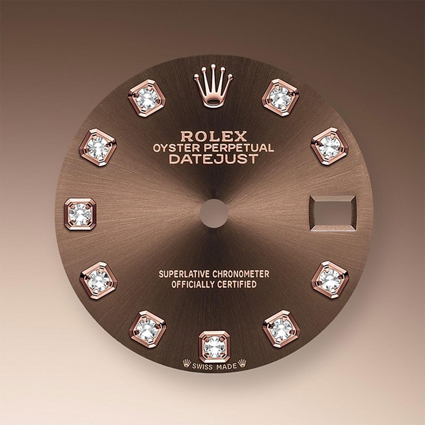 The Rolex Lady-Datejust 28 Ref. 279381RBR-0011 exemplifies the harmony of luxury, precision, and timeless style. Crafted from Everose Rolesor — Rolex’s exclusive fusion of resilient Oystersteel and 18k Everose Gold — this 28mm timepiece captures the