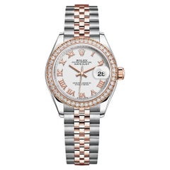 Unworn Rolex Lady-Datejust 28 Reference# 279381rbr, Complete set, 2025
