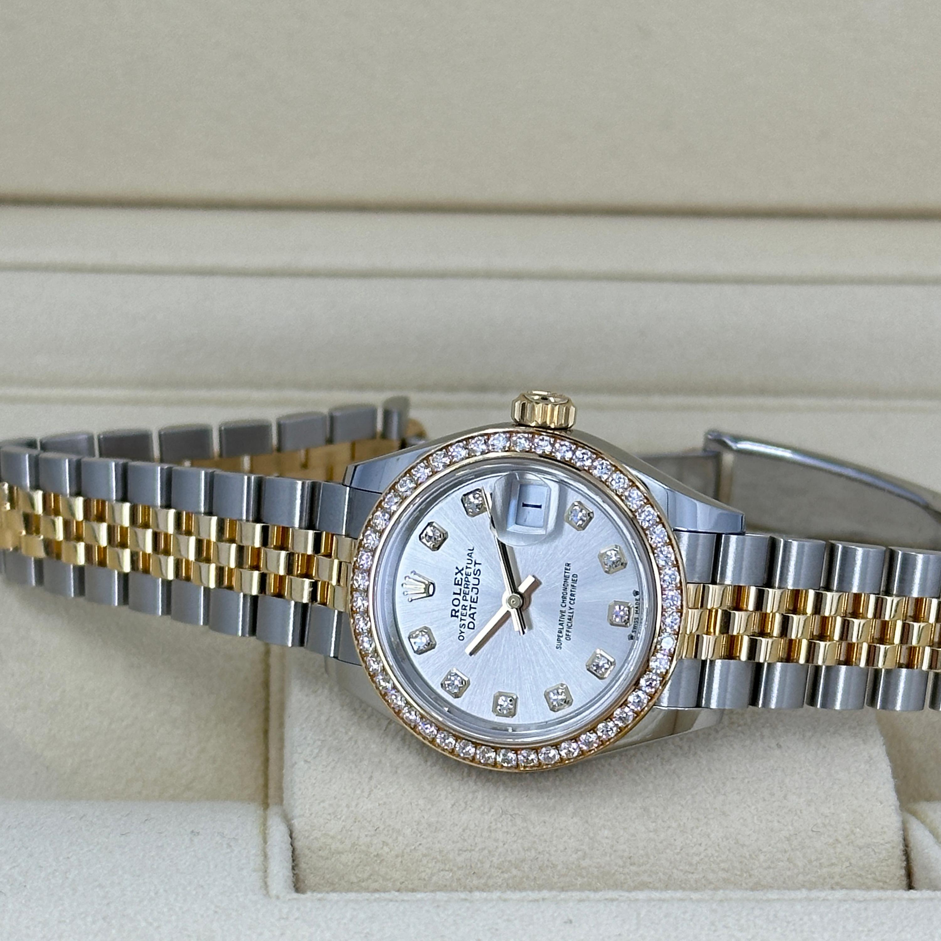 Unworn Rolex Lady-Datejust 28 Reference# 279383rbr, Complete set, 2025 en venta 7