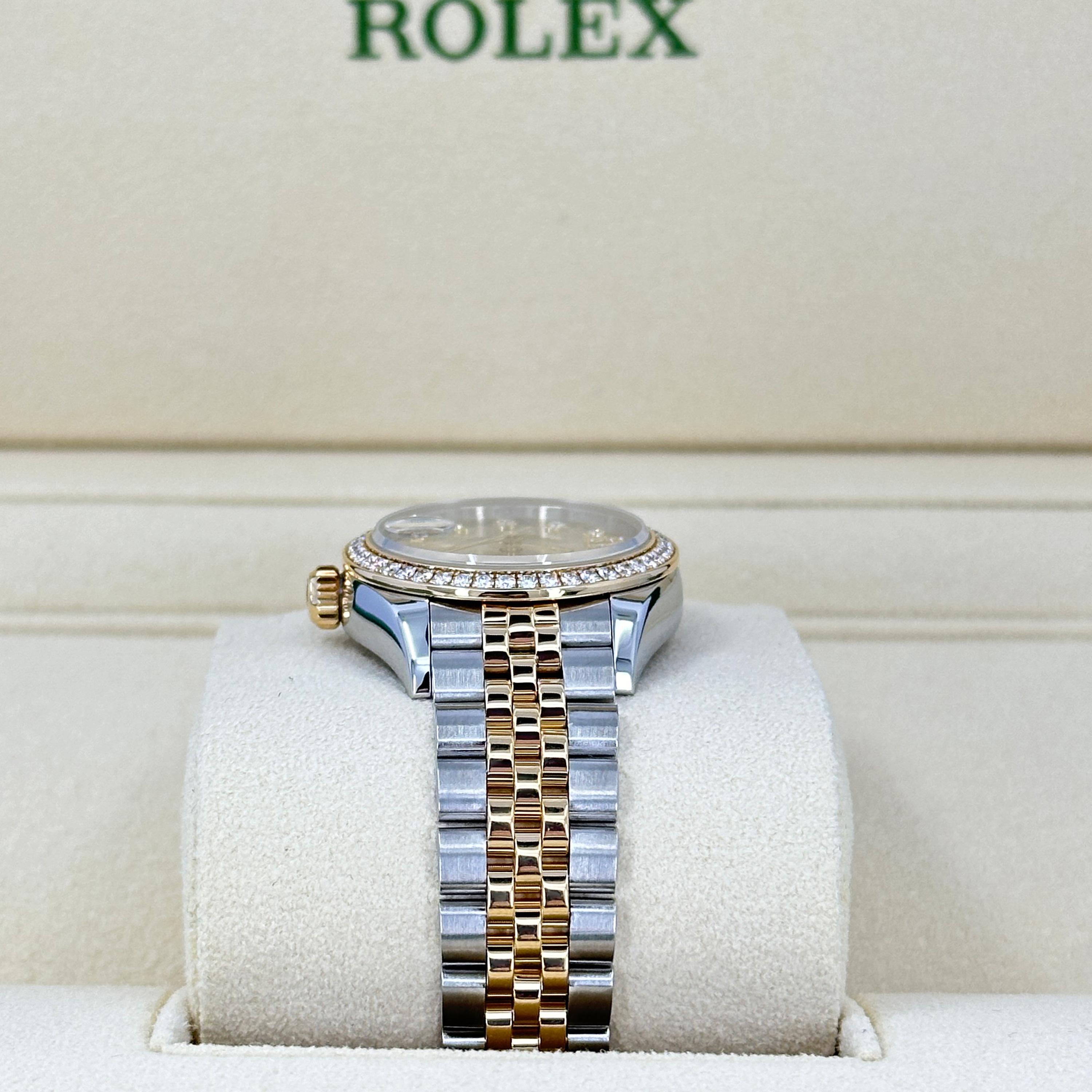 Ungetragene Rolex Lady-Datejust 28 Reference# 279383rbr, Komplettset, 2025 im Angebot 1