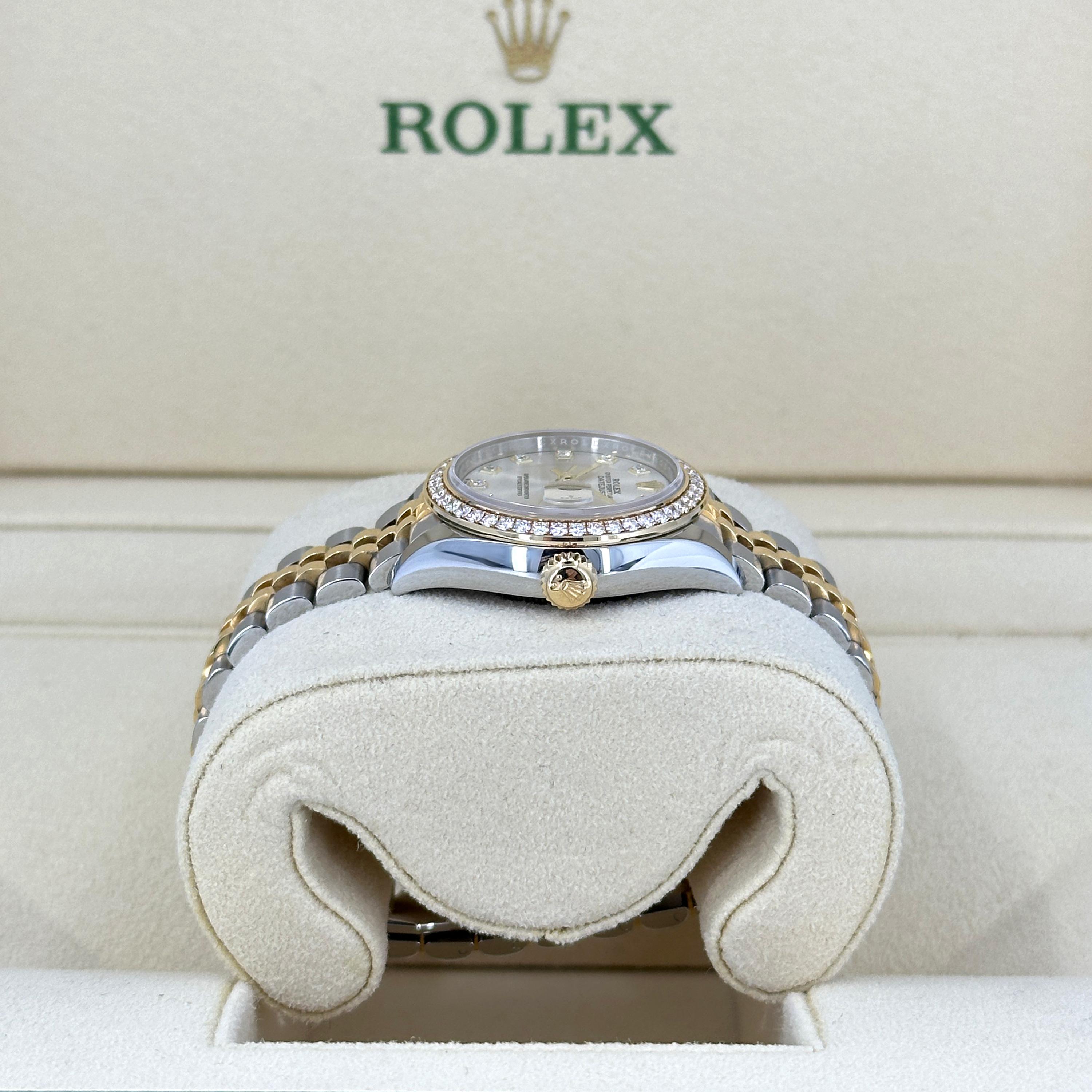 Unworn Rolex Lady-Datejust 28 Reference# 279383rbr, Complete set, 2025 en venta 3