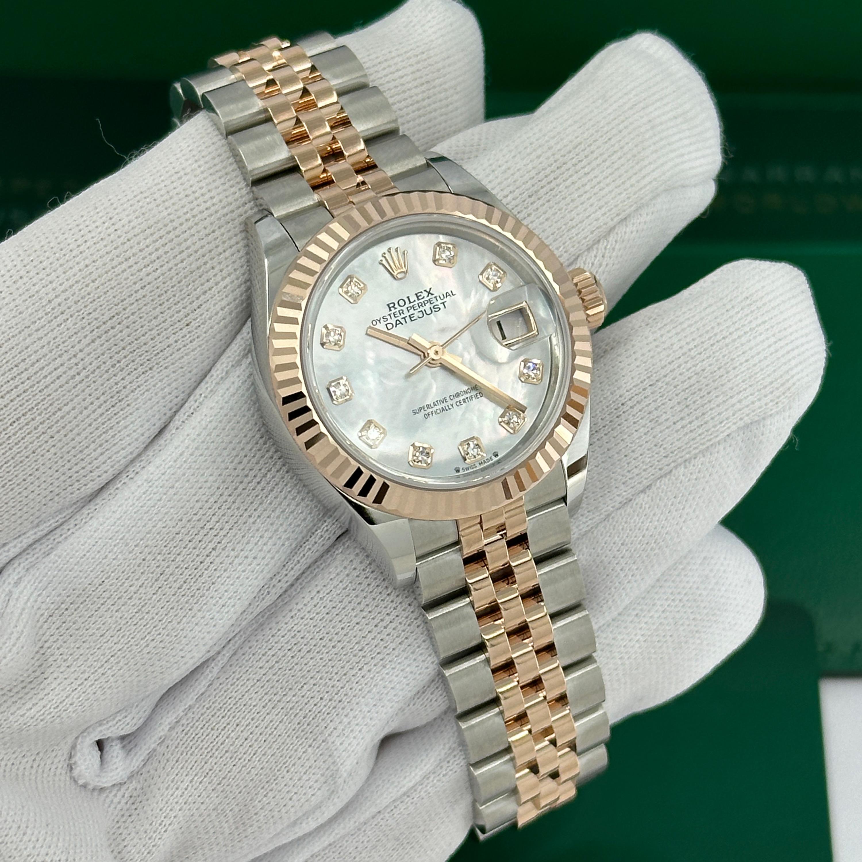 Unworn Rolex Lady-Datejust Reference# 279171, Complete set, 2025 For Sale 9