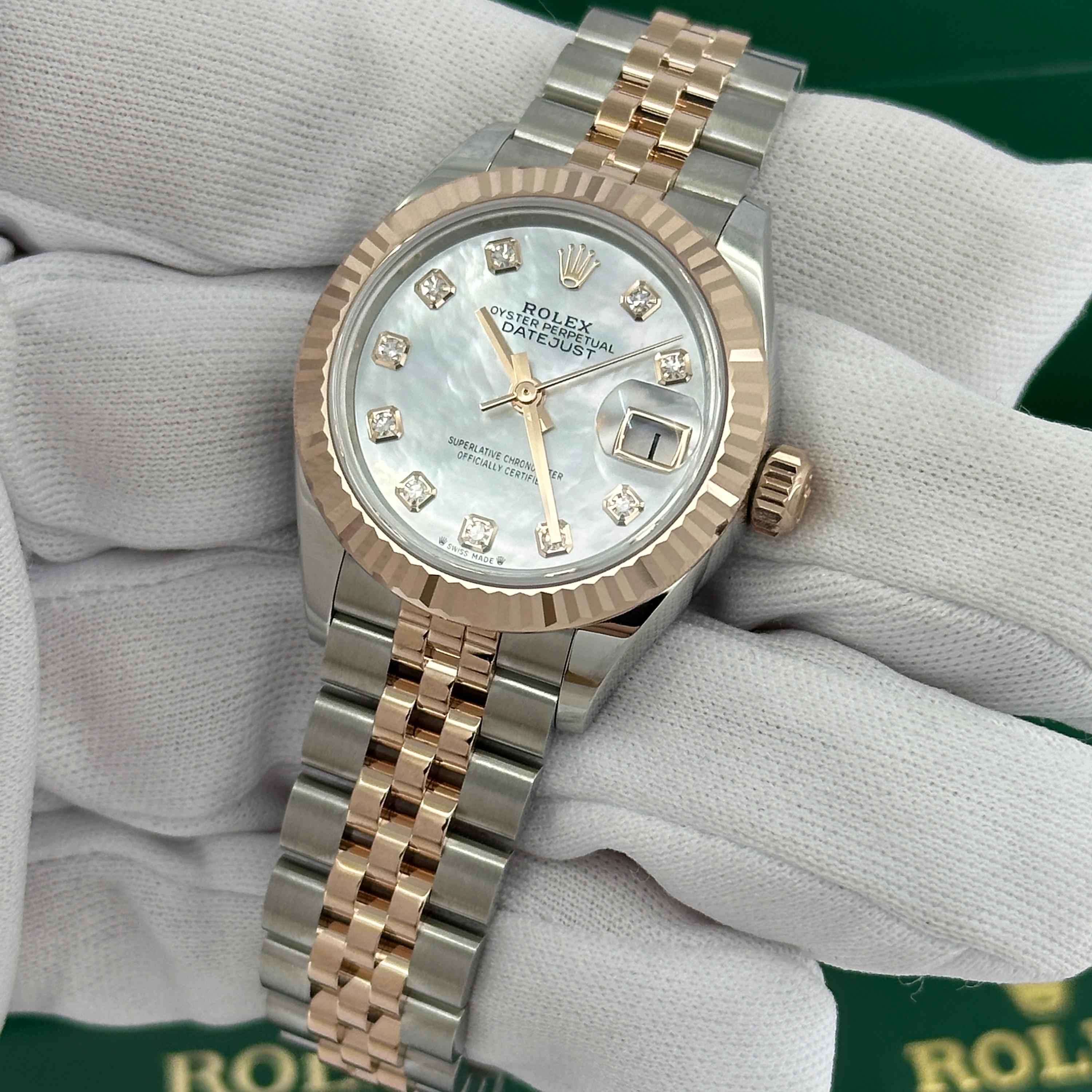 Unworn Rolex Lady-Datejust Reference# 279171, Complete set, 2025 For Sale 10