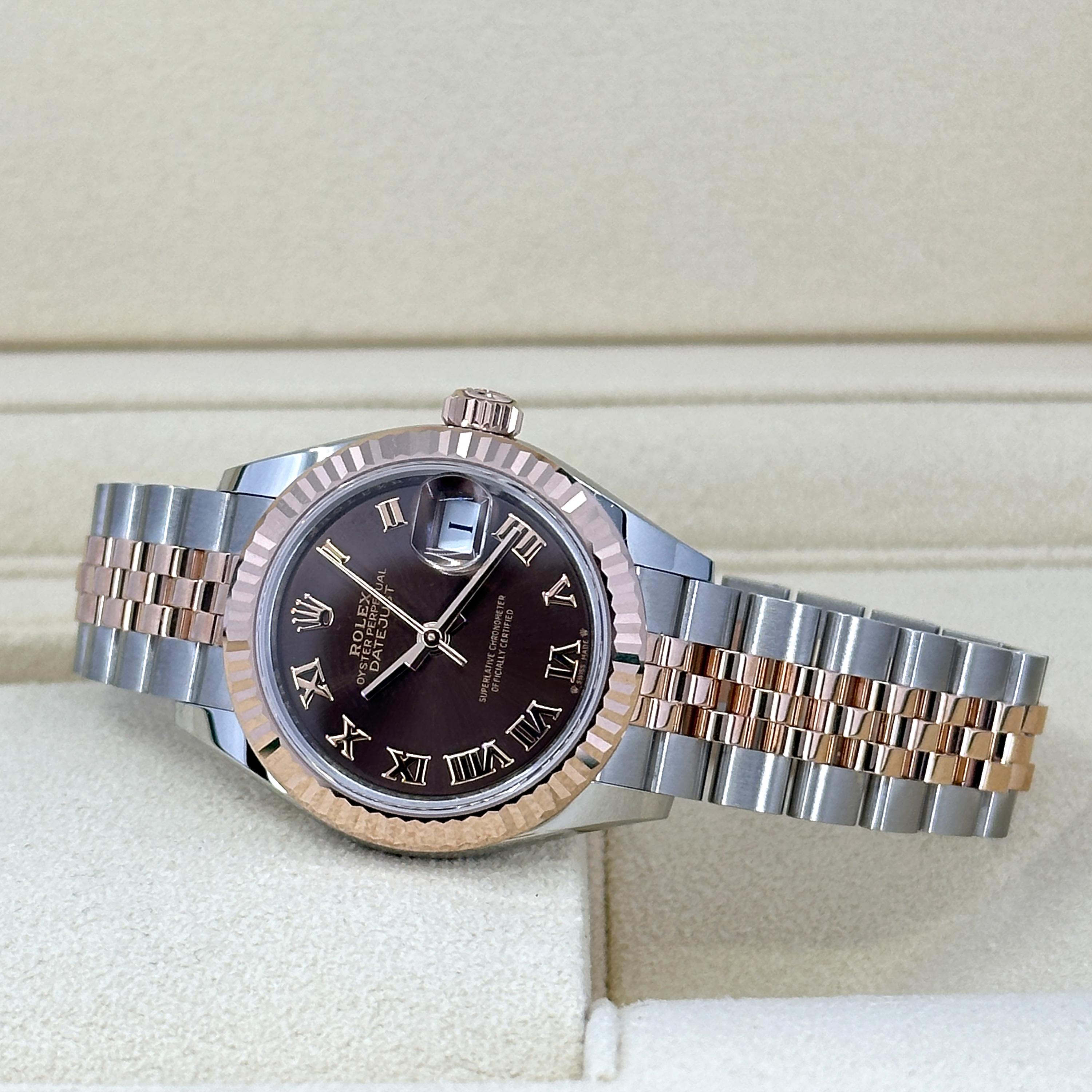 Unworn Rolex Lady-Datejust Reference# 279171, Complete set, 2025 For Sale 11