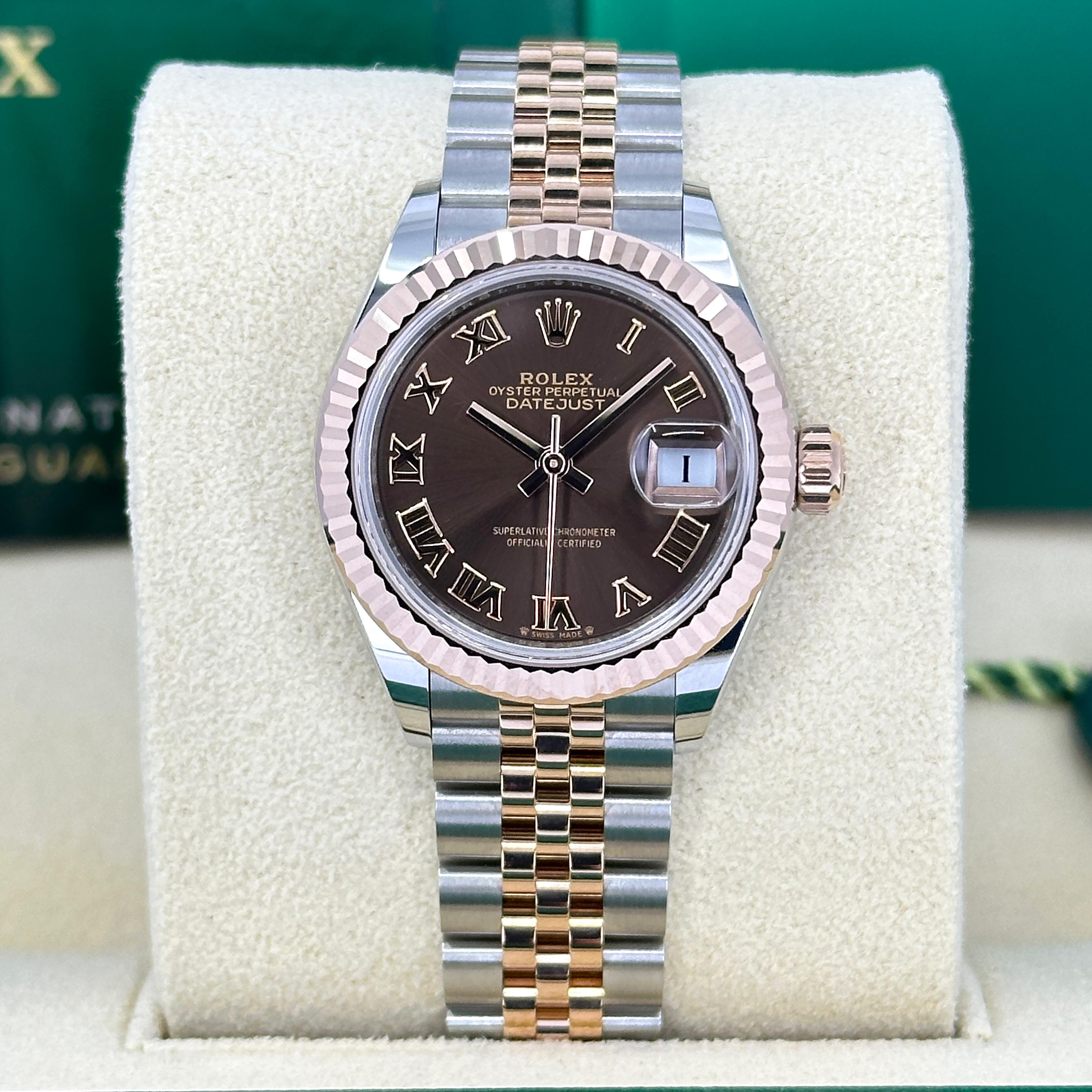 Unworn Rolex Lady-Datejust Reference# 279171, Complete set, 2025 In New Condition For Sale In New York, NY