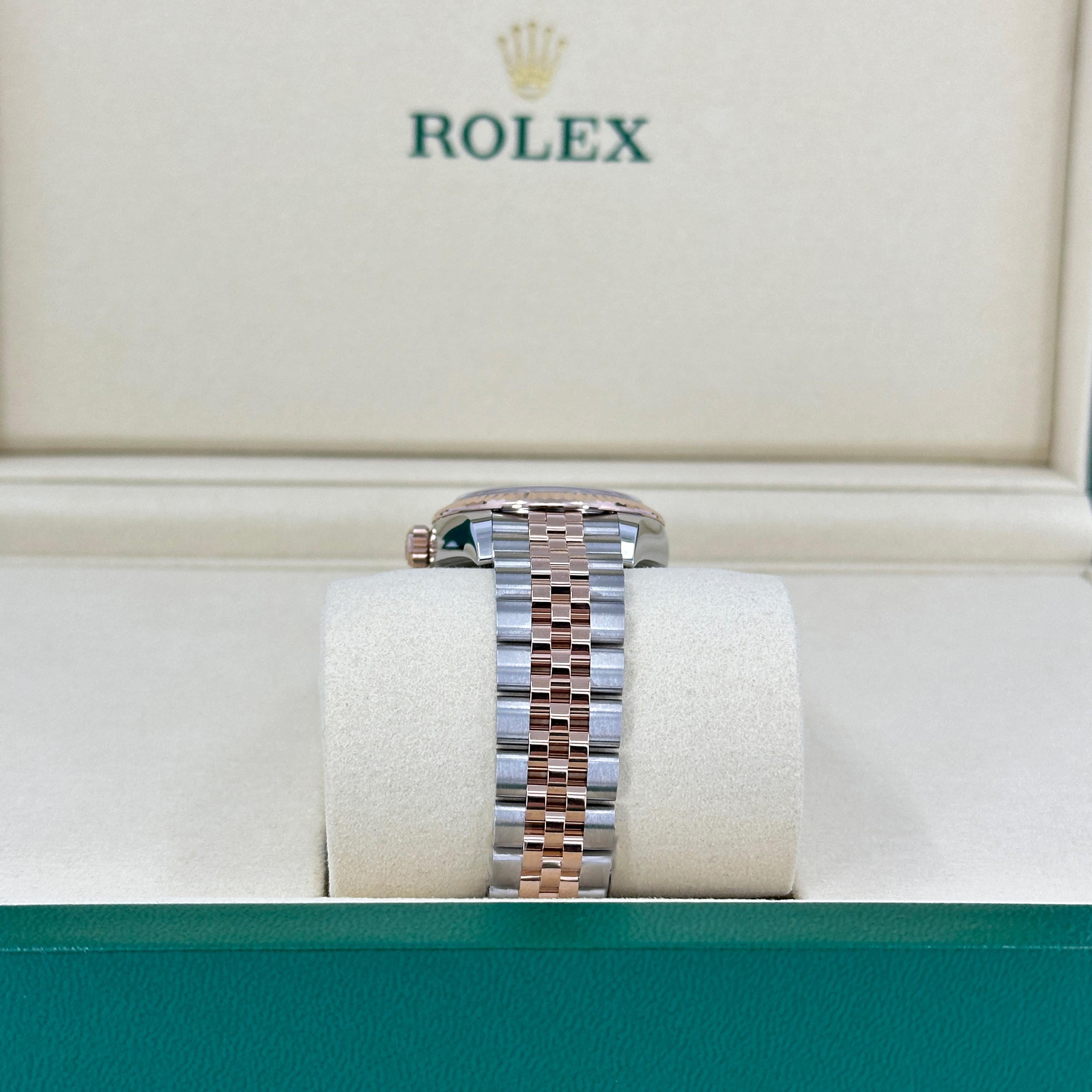 Unworn Rolex Lady-Datejust Reference# 279171, Complete set, 2025 In New Condition For Sale In New York, NY