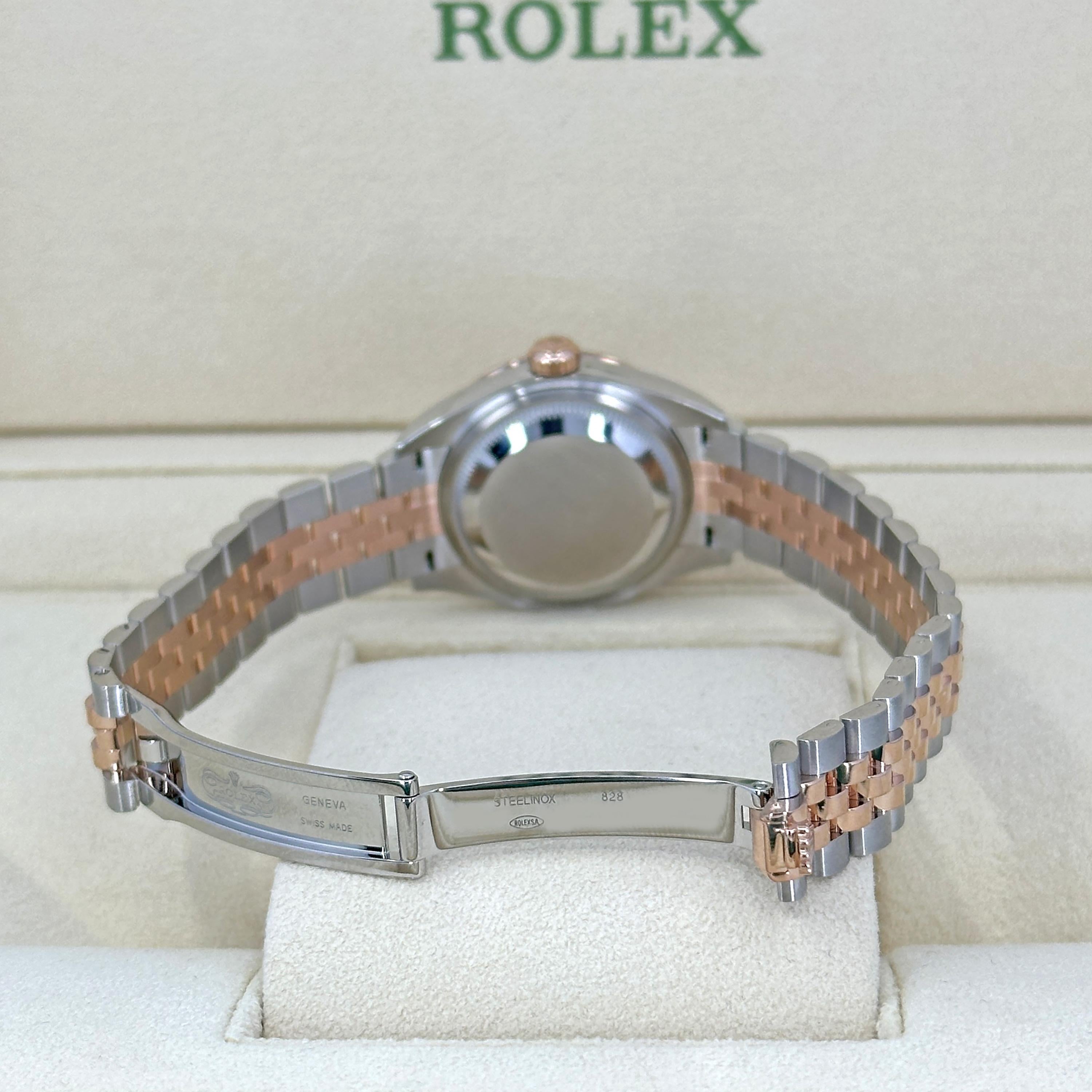 Rolex Lady-Datejust Reference# 279381rbr, Jeu complet, 2025 en vente 8