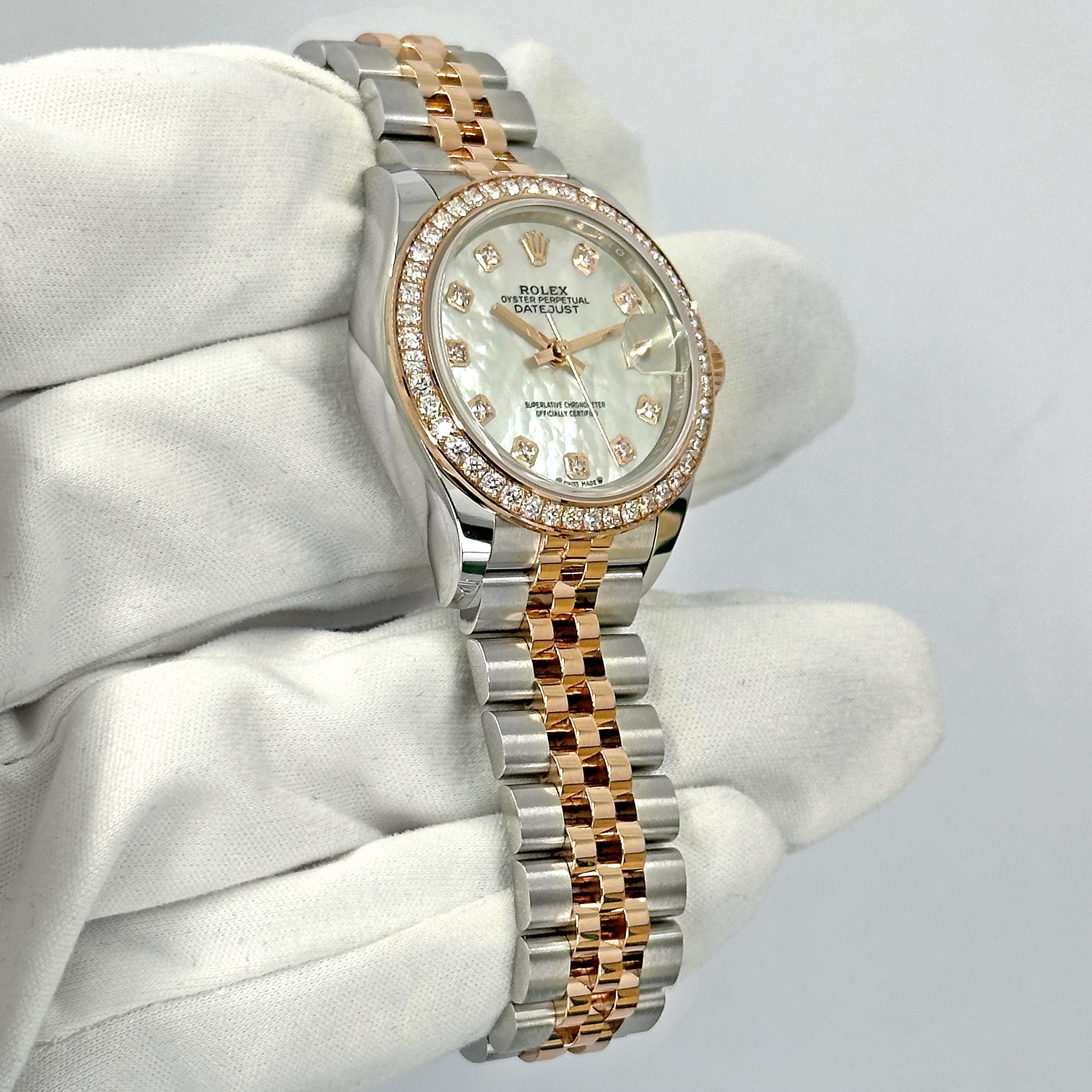 Rolex Lady-Datejust Reference# 279381rbr, Jeu complet, 2025 en vente 10