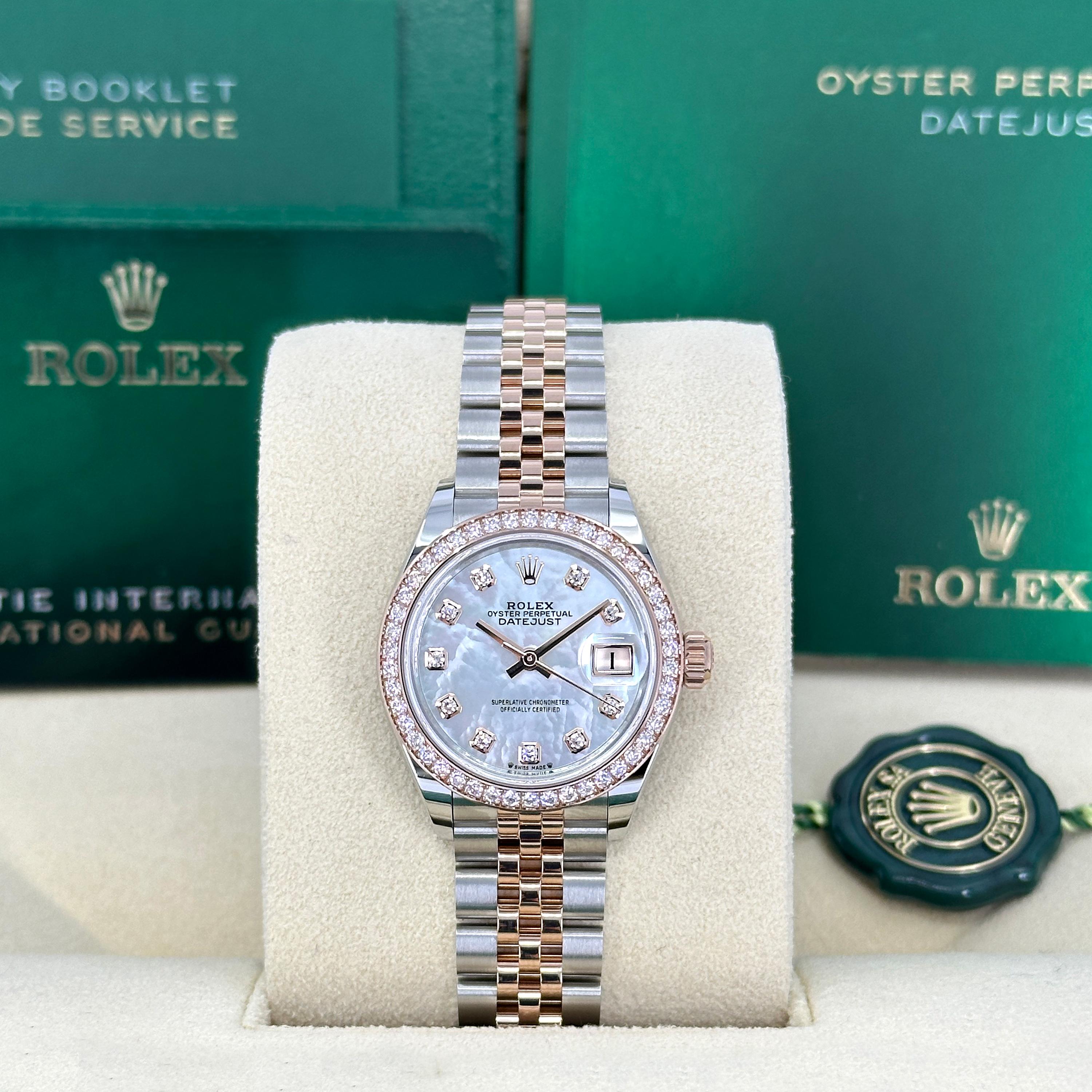 Rolex Lady-Datejust Reference# 279381rbr, Jeu complet, 2025 Neuf - En vente à New York, NY