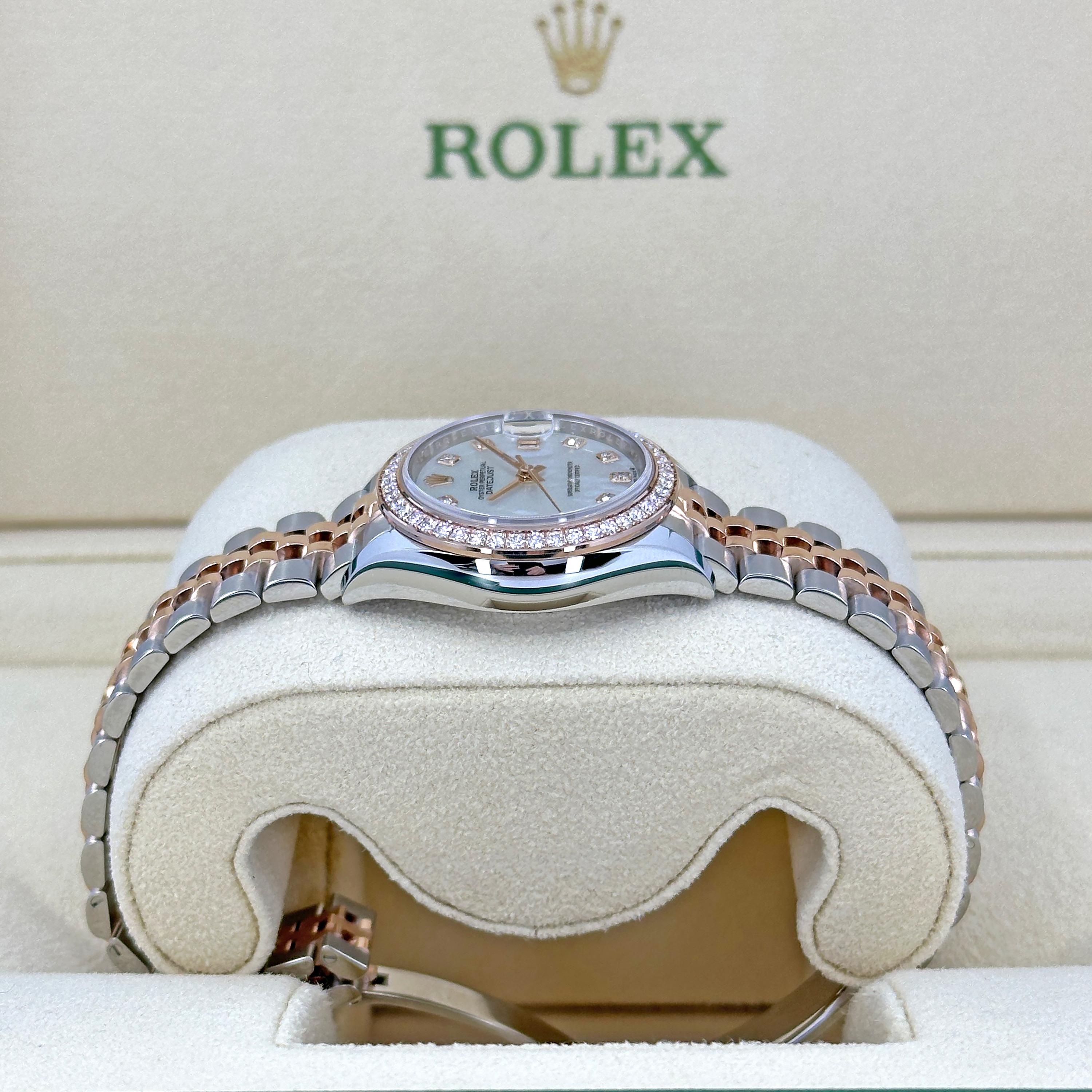 Rolex Lady-Datejust Reference# 279381rbr, Jeu complet, 2025 Pour femmes en vente