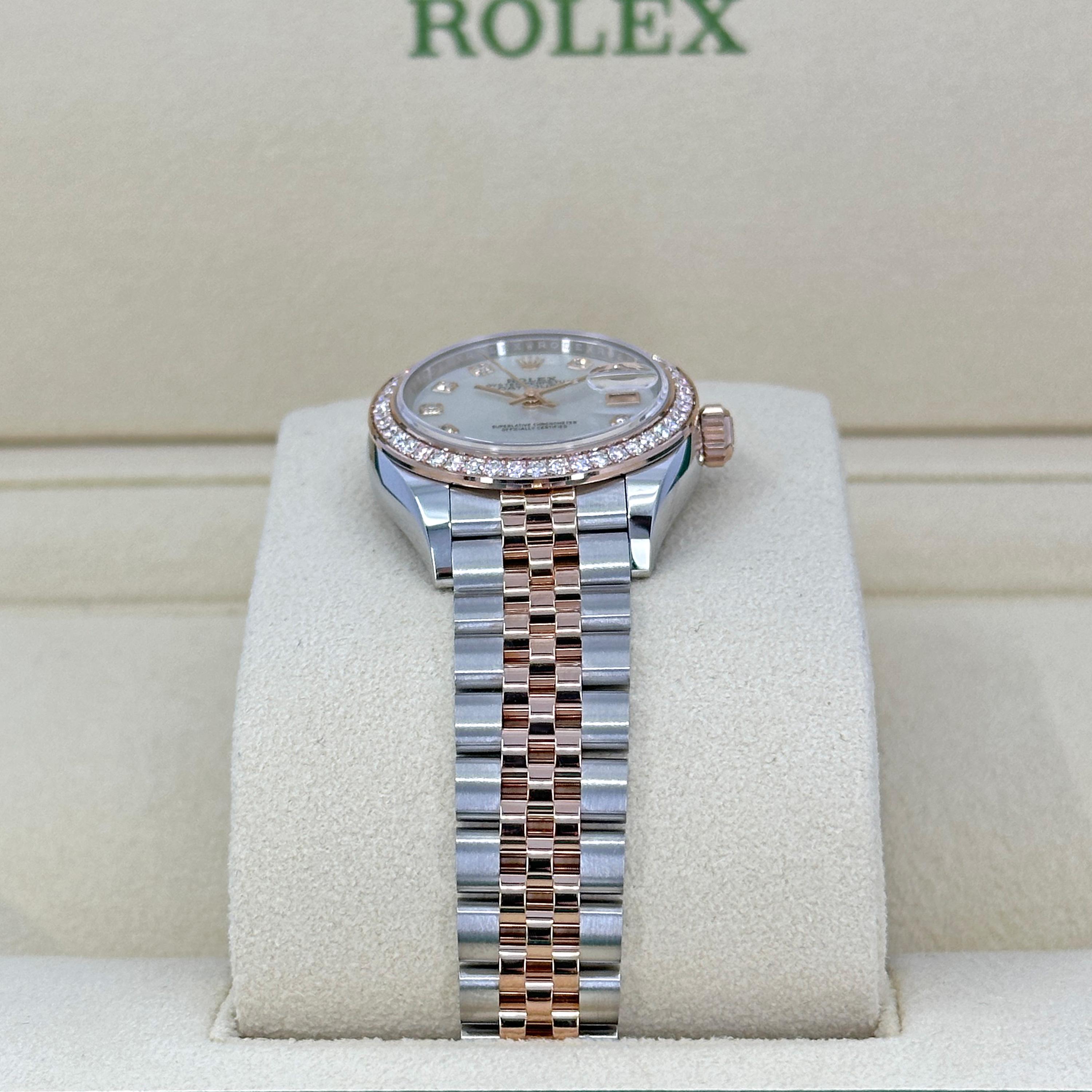 Rolex Lady-Datejust Reference# 279381rbr, Jeu complet, 2025 en vente 1