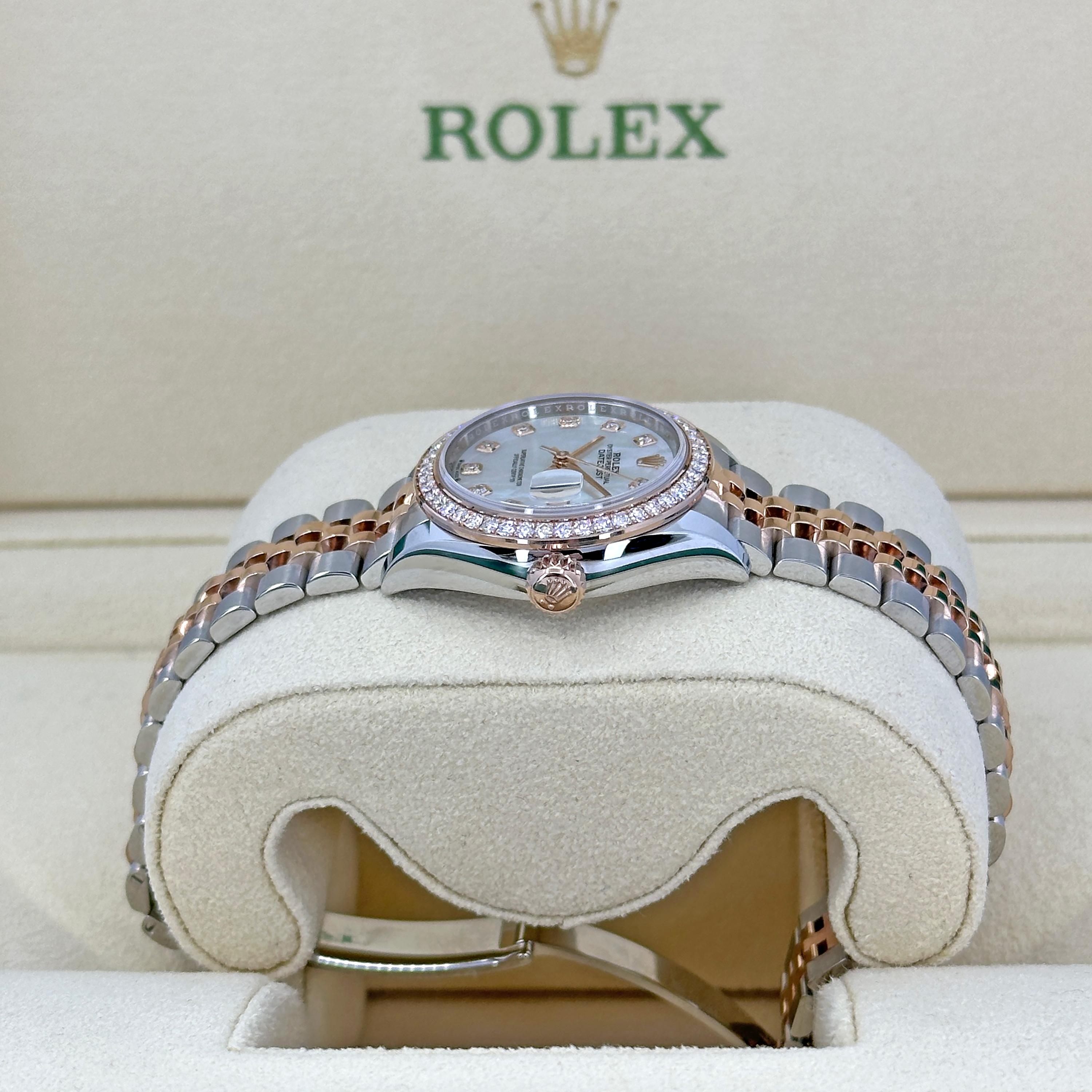 Rolex Lady-Datejust Reference# 279381rbr, Jeu complet, 2025 en vente 2