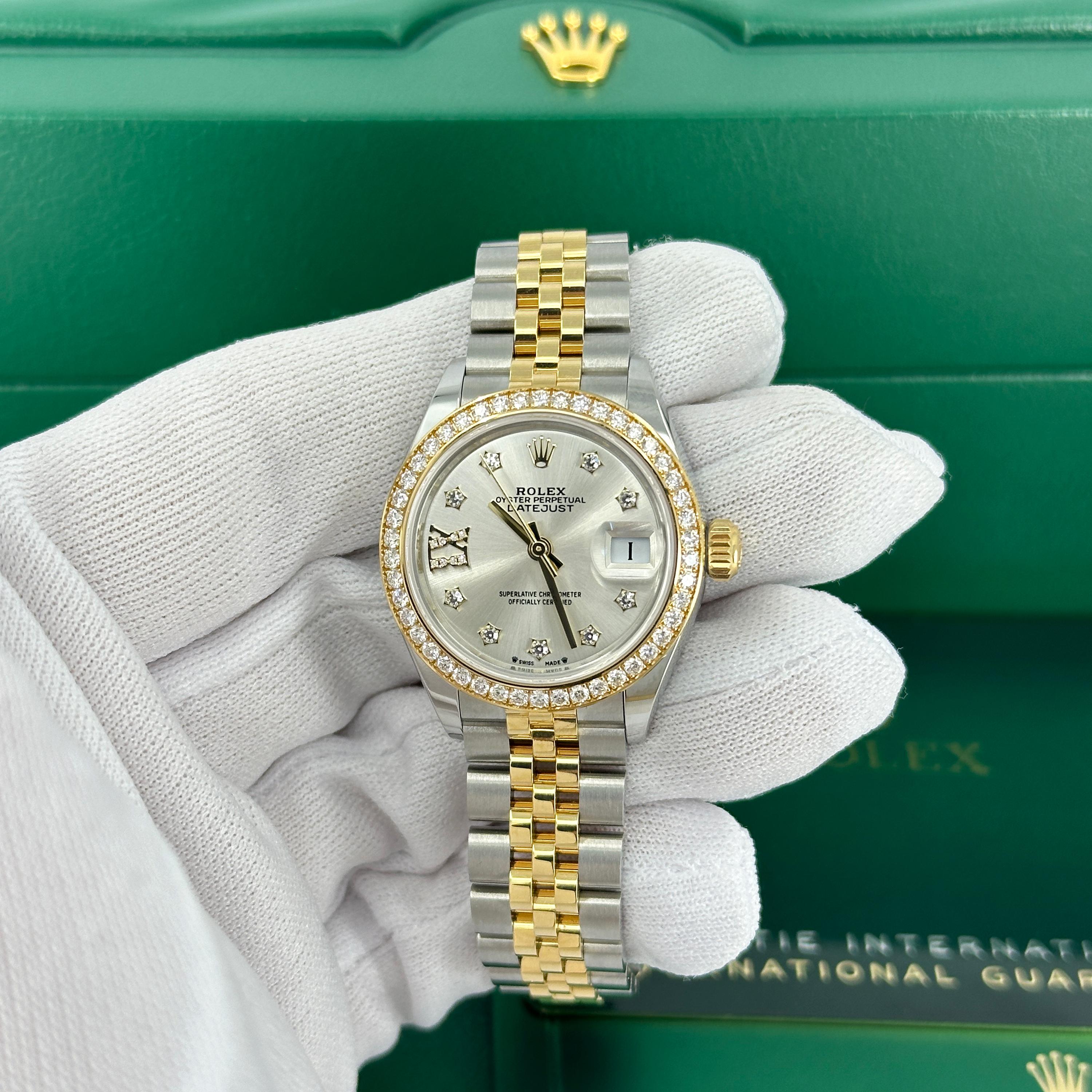 Unworn Rolex Lady-Datejust Reference# 279383rbr, Complete set, 2025 For Sale 7