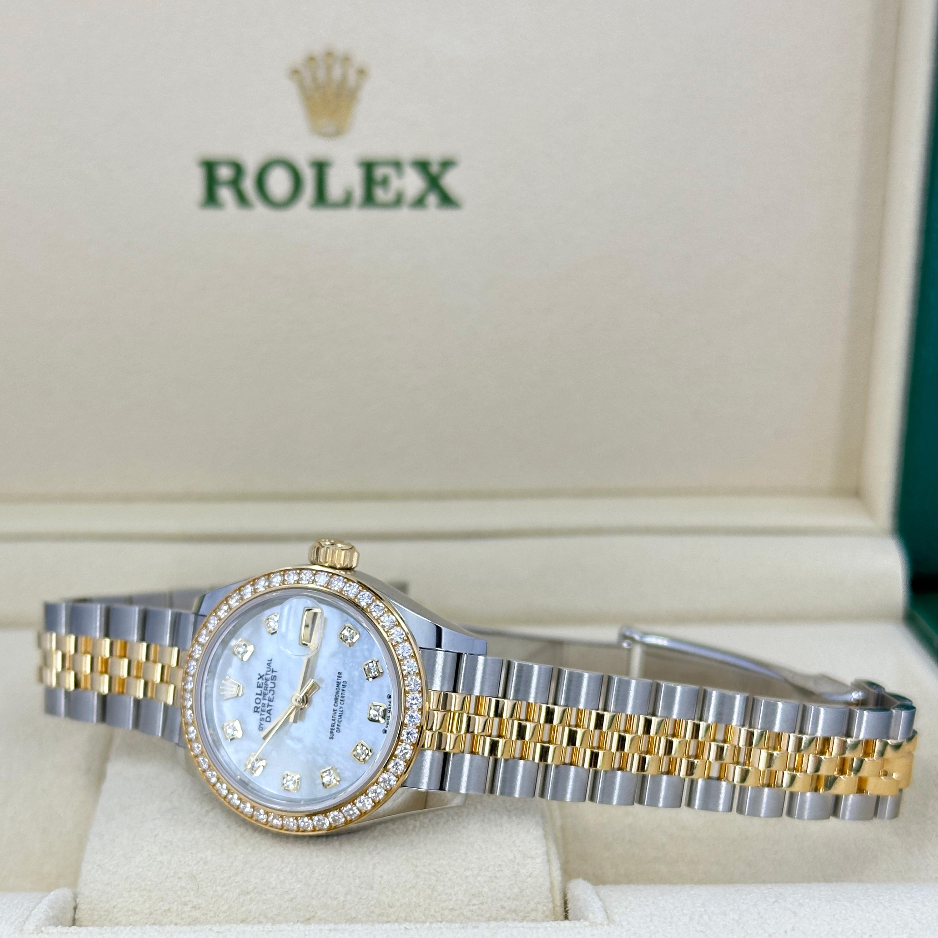 Unworn Rolex Lady-Datejust Reference# 279383rbr, Complete set, 2025 For Sale 9