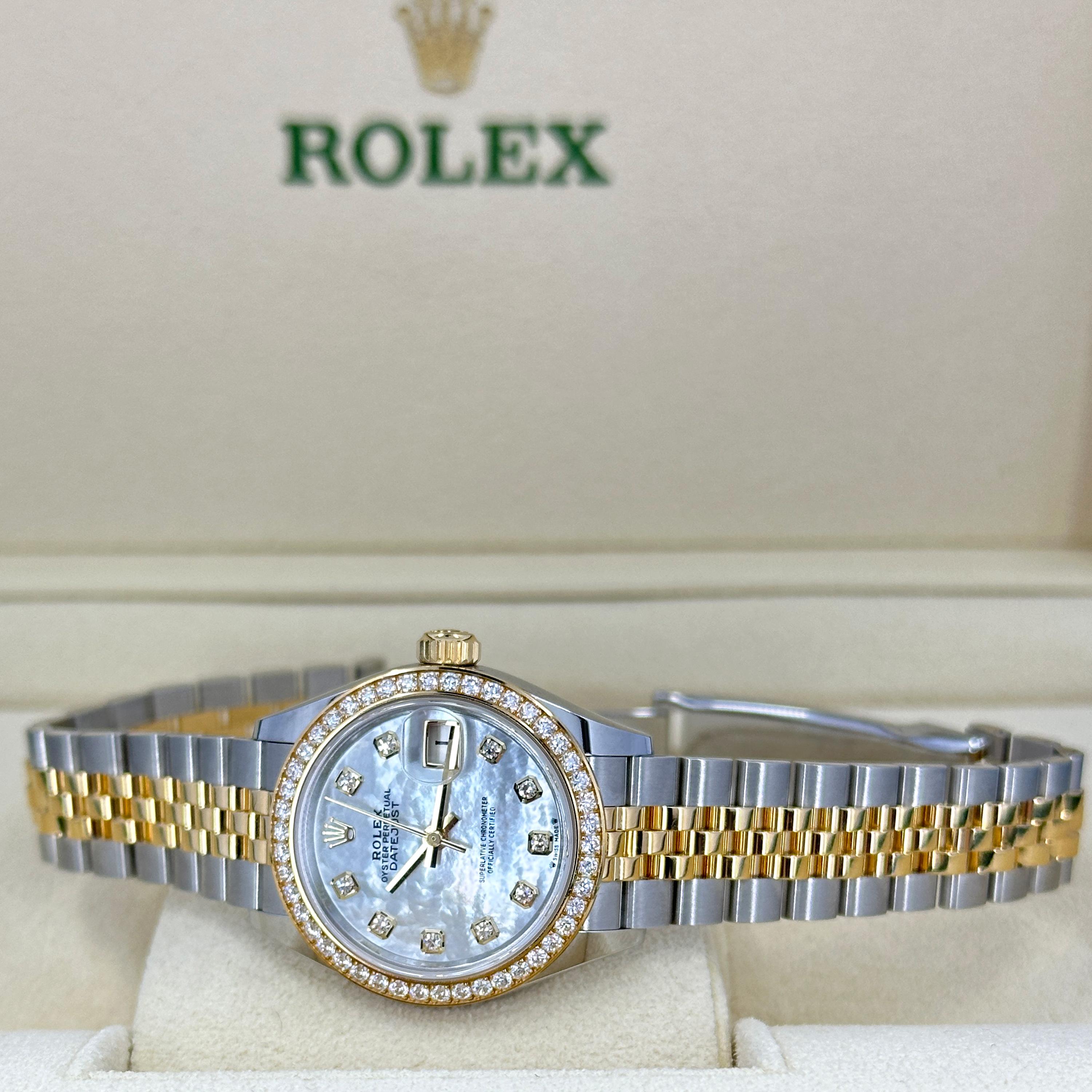 Unworn Rolex Lady-Datejust Reference# 279383rbr, Complete set, 2025 For Sale 10