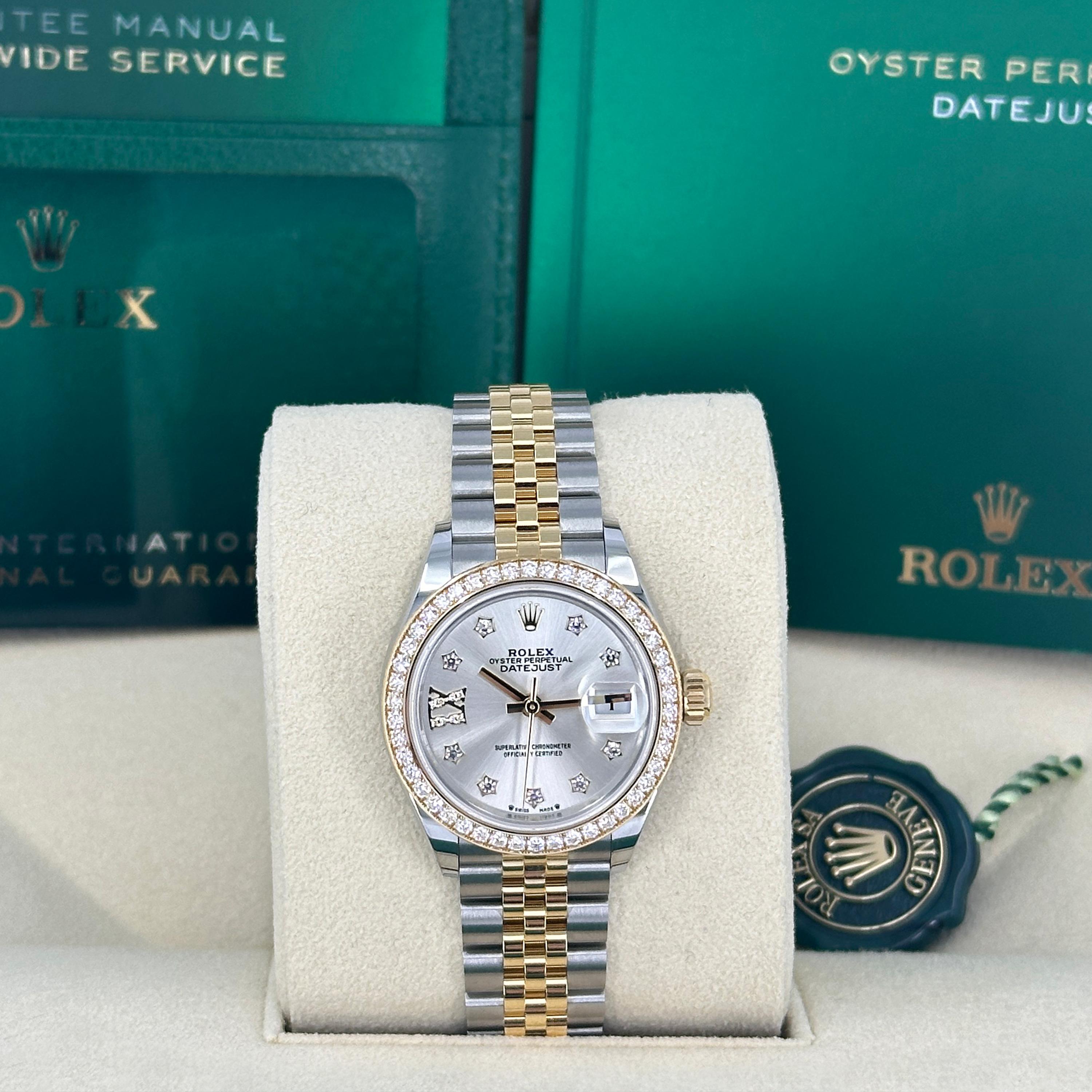 Unworn Rolex Lady-Datejust Reference# 279383rbr, Complete set, 2025 For Sale 11