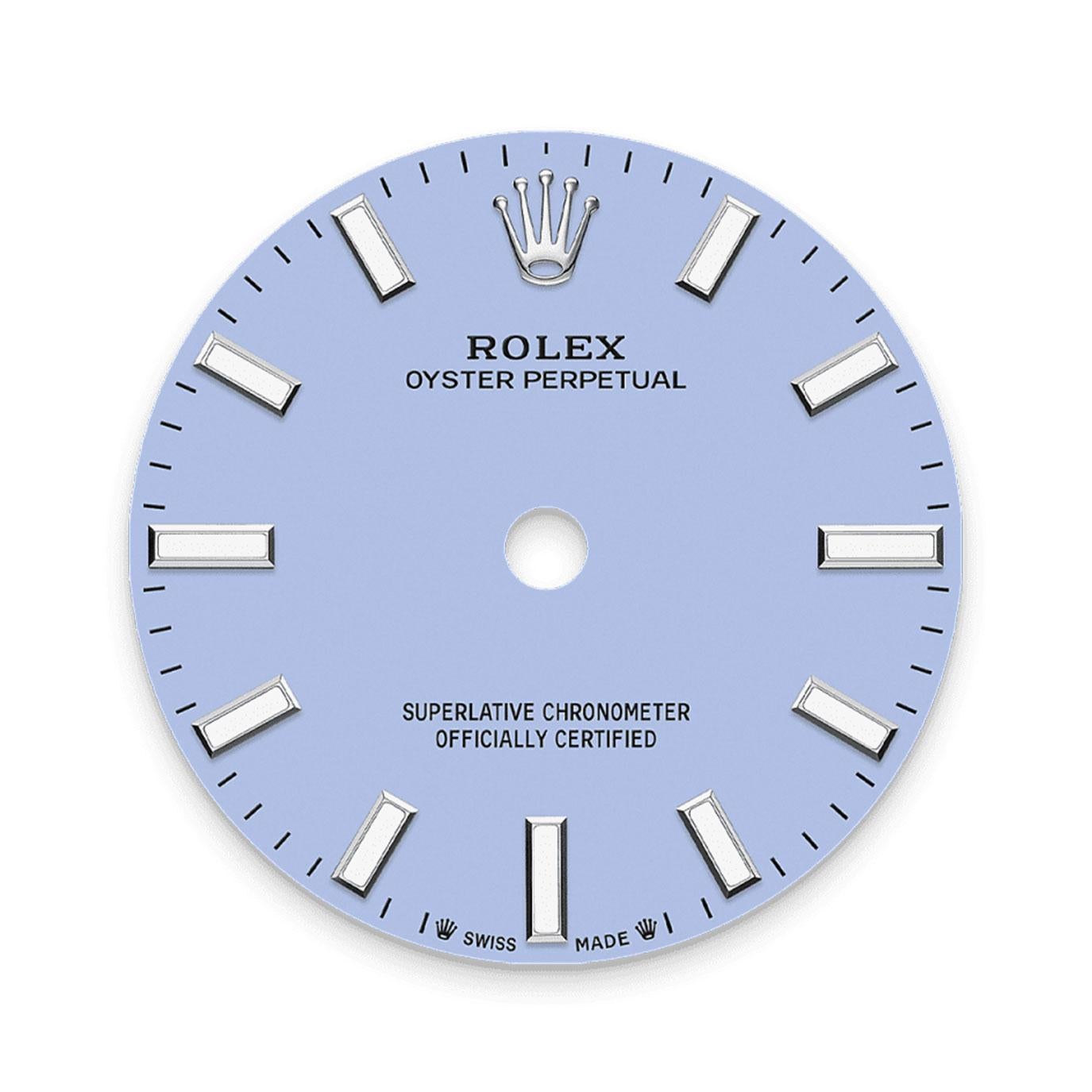 Ungetragene Rolex Oyster Perpetual 28 Reference# 276200, Komplettset, 2025 im Zustand „Neu“ im Angebot in New York, NY