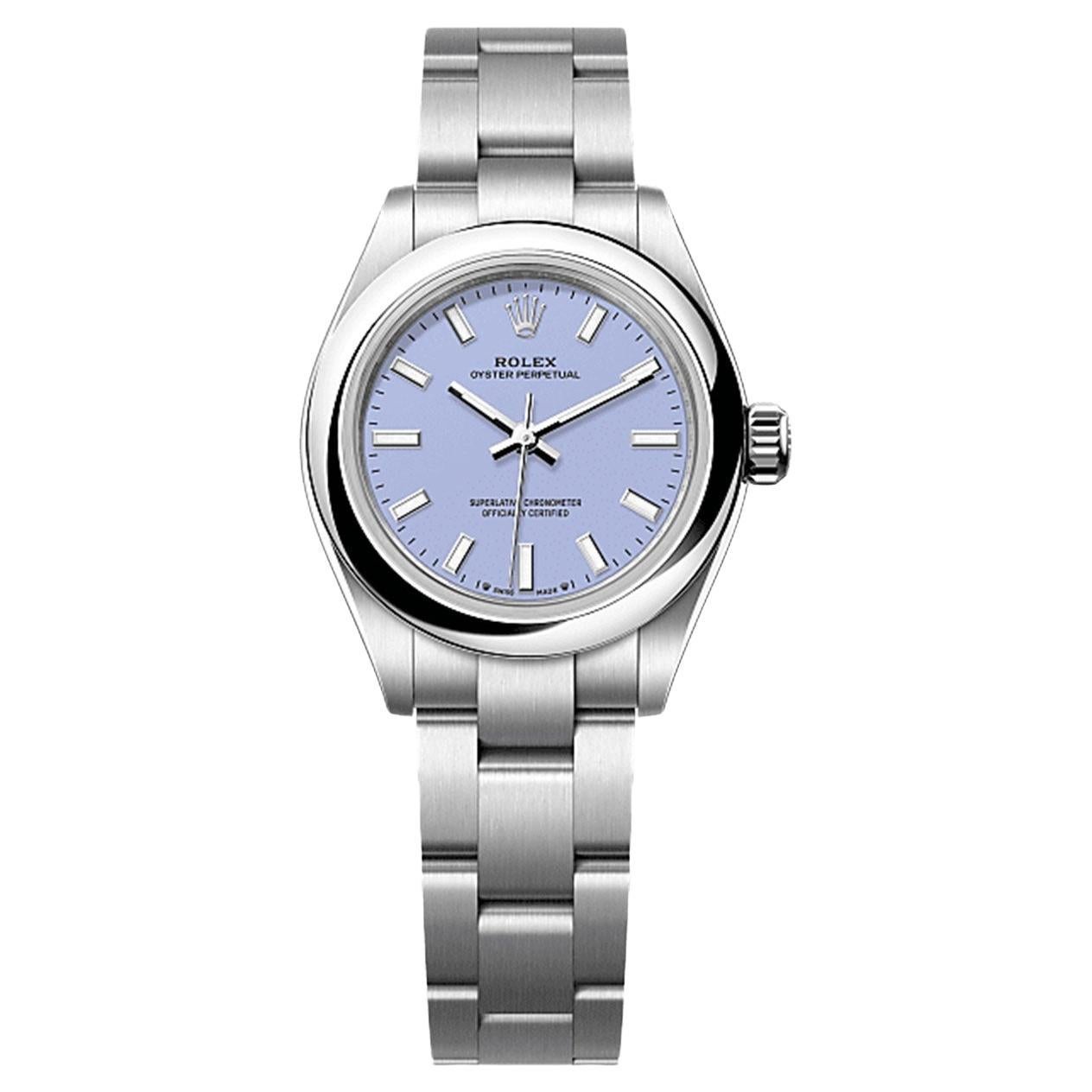 Ungetragene Rolex Oyster Perpetual 28 Reference# 276200, Komplettset, 2025