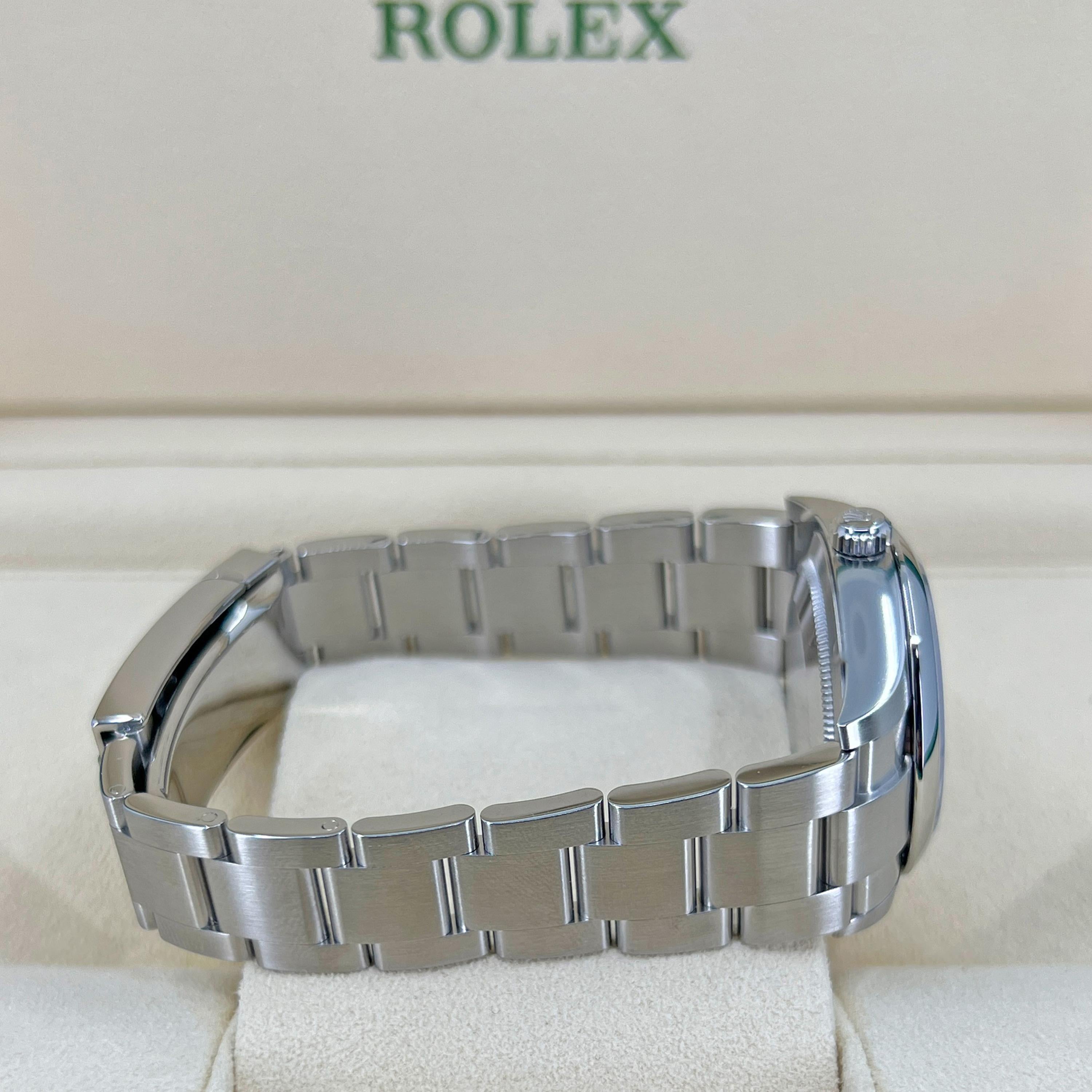 Unworn Rolex Oyster Perpetual 34 Reference# 124200, Complete set, 2025 For Sale 6