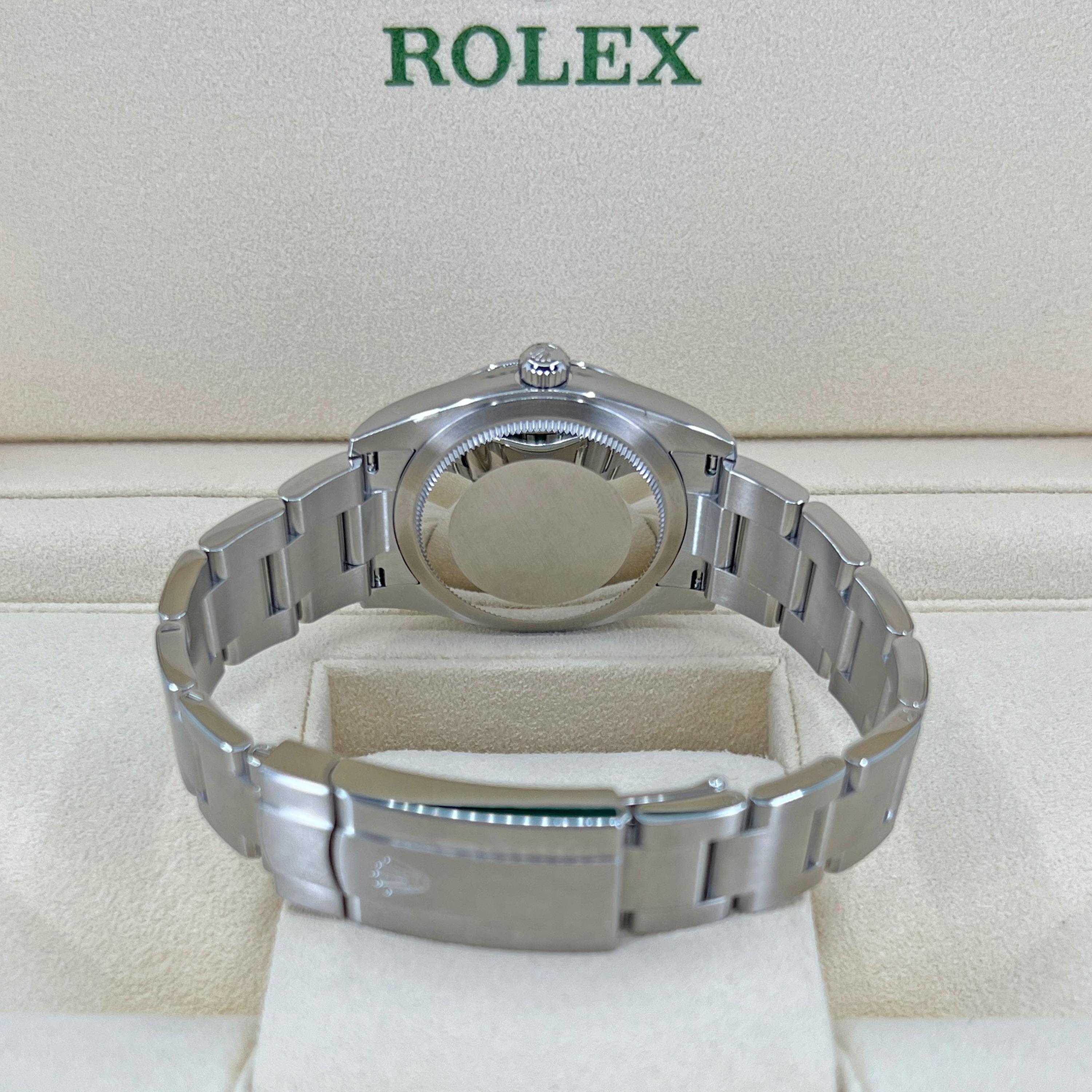 Unworn Rolex Oyster Perpetual 34 Reference# 124200, Complete set, 2025 For Sale 8