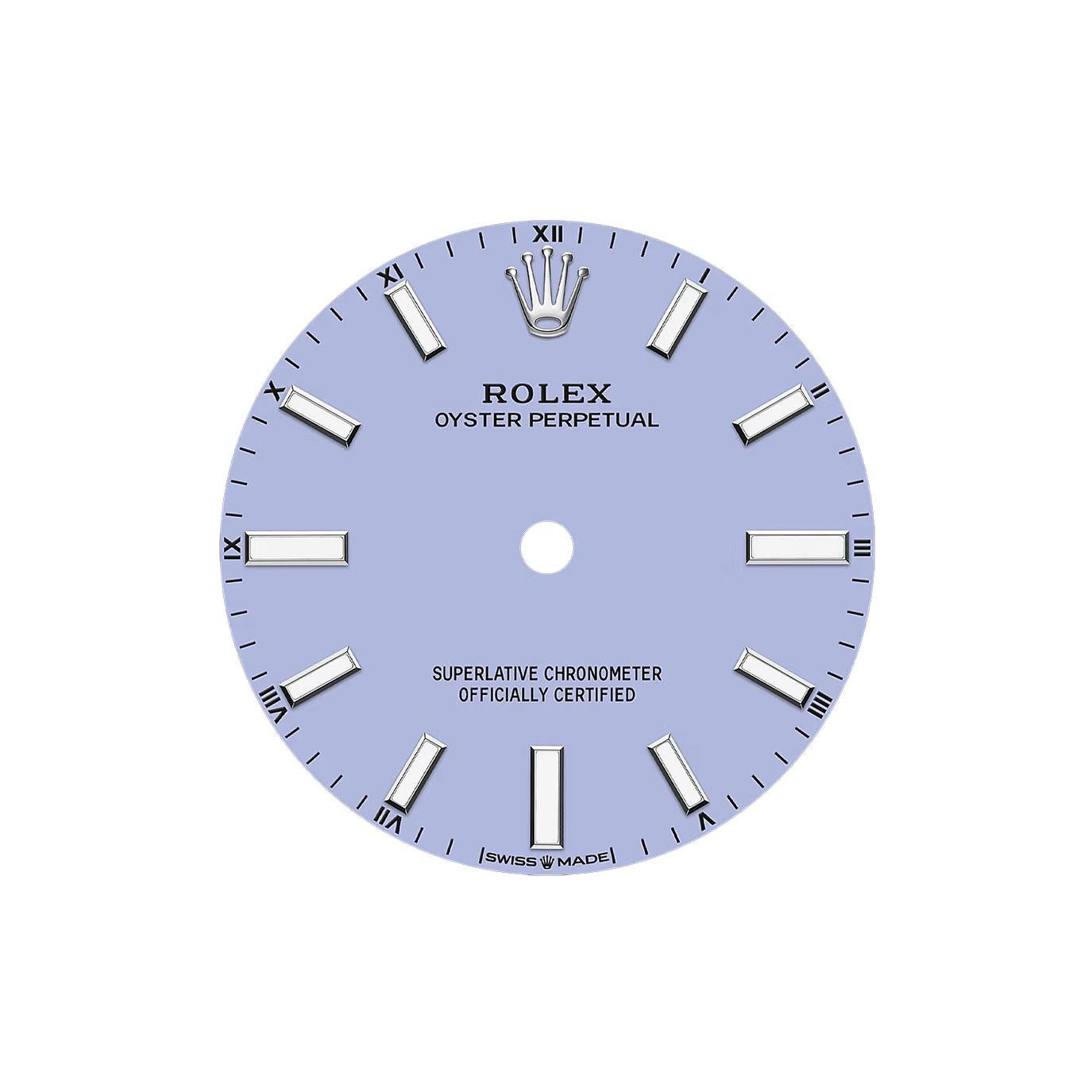 The Rolex Oyster Perpetual 34 Ref. 124200-0008 is a refined expression of timeless design, modern elegance, and exceptional Rolex engineering. Presented in unworn condition, this 34mm timepiece is crafted from durable Oystersteel, offering