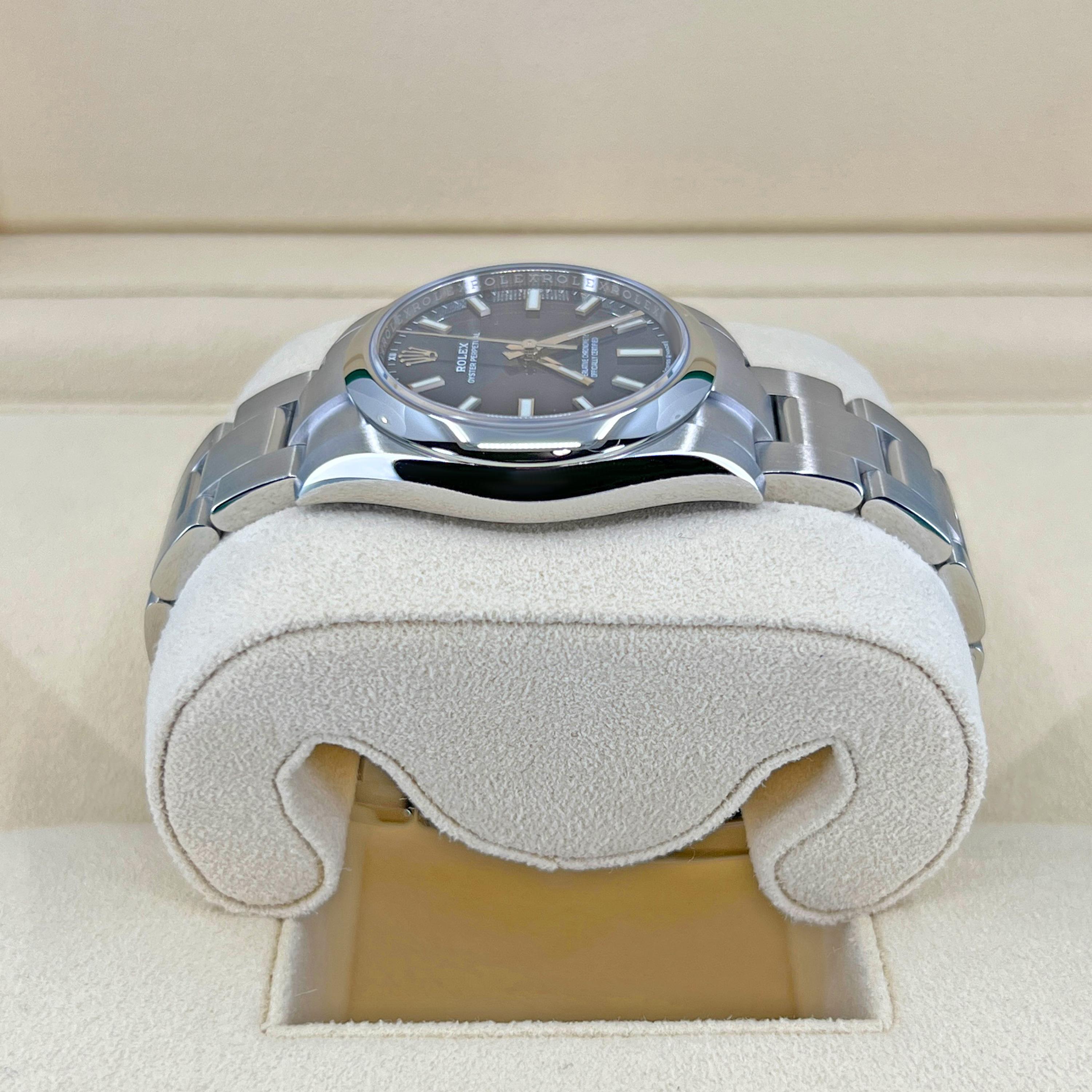 Unworn Rolex Oyster Perpetual 34 Reference# 124200, Complete set, 2025 For Sale 3