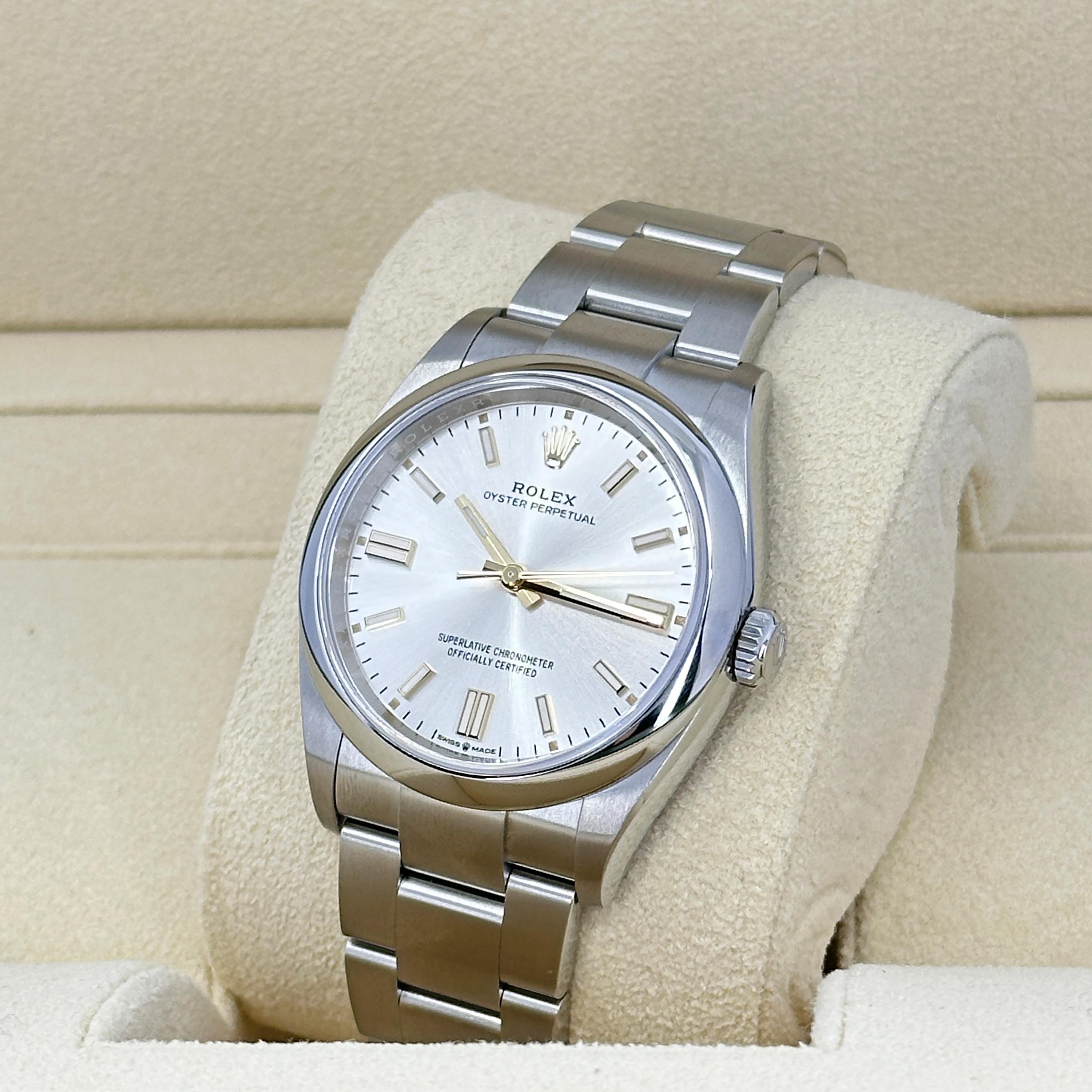 Ungetragene Rolex Oyster Perpetual 36 Reference# 126000, Komplettset, 2025 im Angebot 6