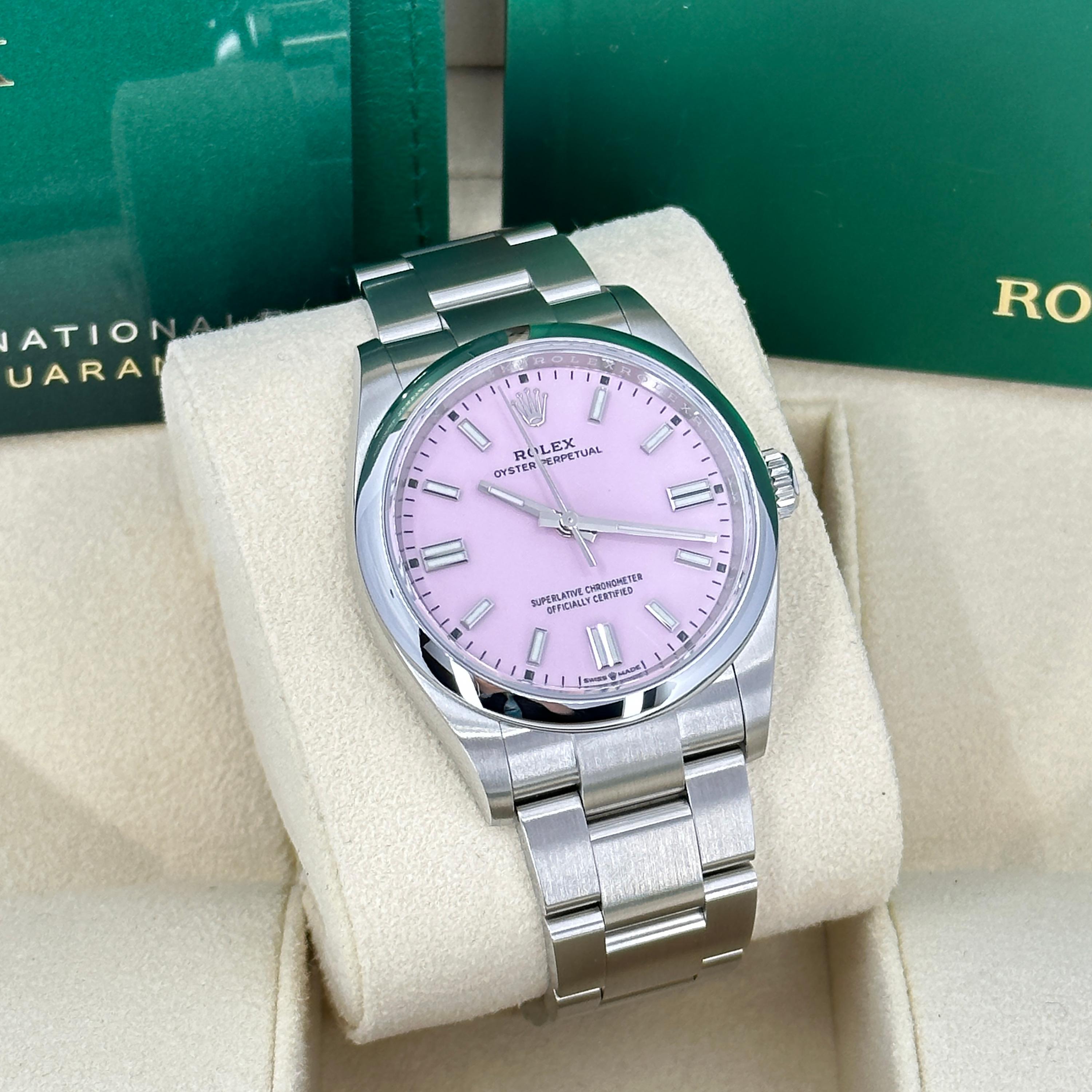 Ungetragene Rolex Oyster Perpetual 36 Reference# 126000, Komplettset, 2025 im Angebot 8
