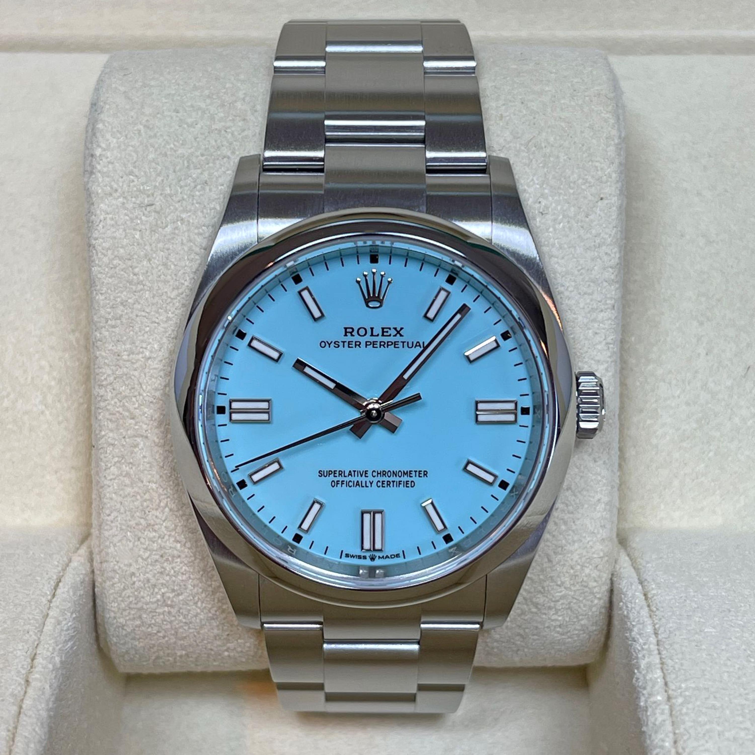 Rolex Oyster Perpetual 36 Riferimento# 126000, Set completo, 2025 In condizioni Nuovo in vendita a New York, NY