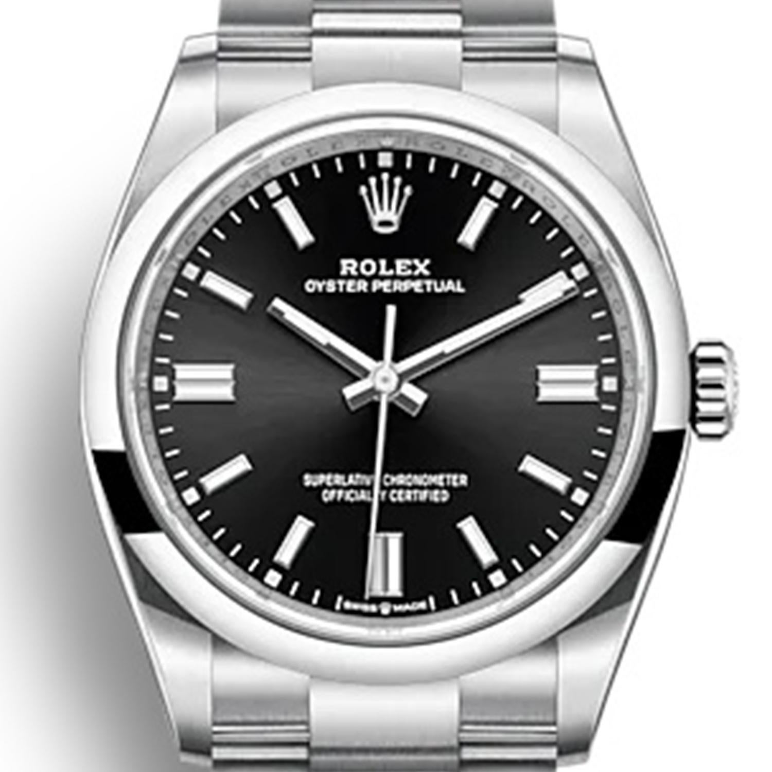 Ungetragene Rolex Oyster Perpetual 36 Reference# 126000, Komplettset, 2025 für Damen oder Herren im Angebot