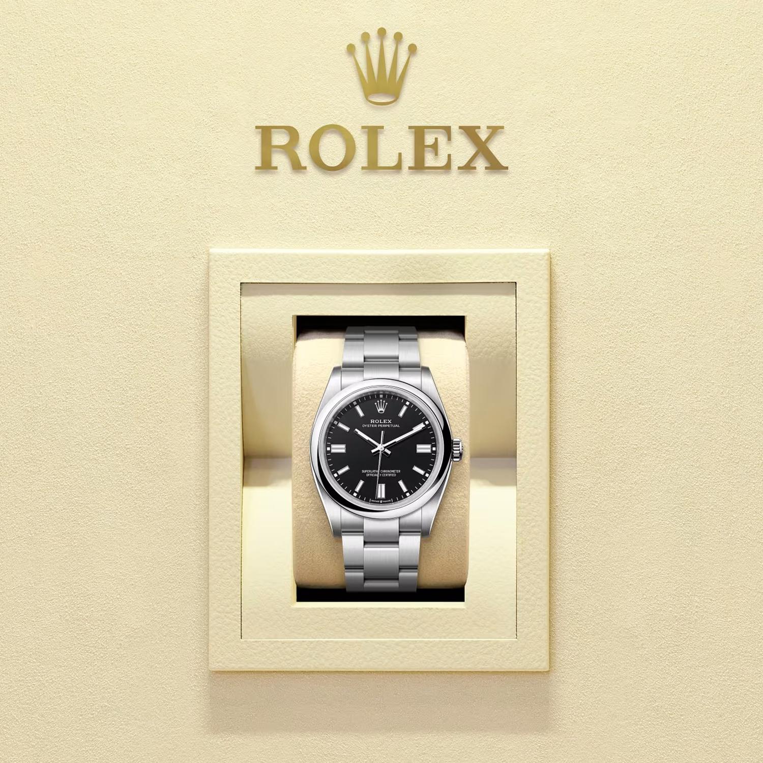 Ungetragene Rolex Oyster Perpetual 36 Reference# 126000, Komplettset, 2025 im Angebot 1