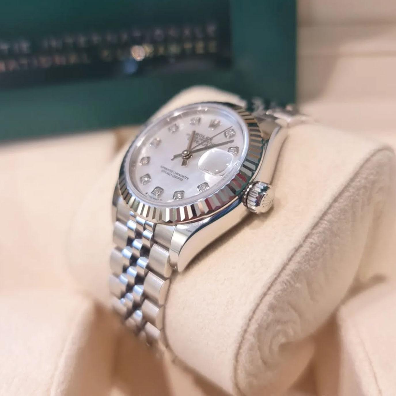 Unworn Rolex Reference# 279174, Complete set, 2025 In New Condition For Sale In New York, NY
