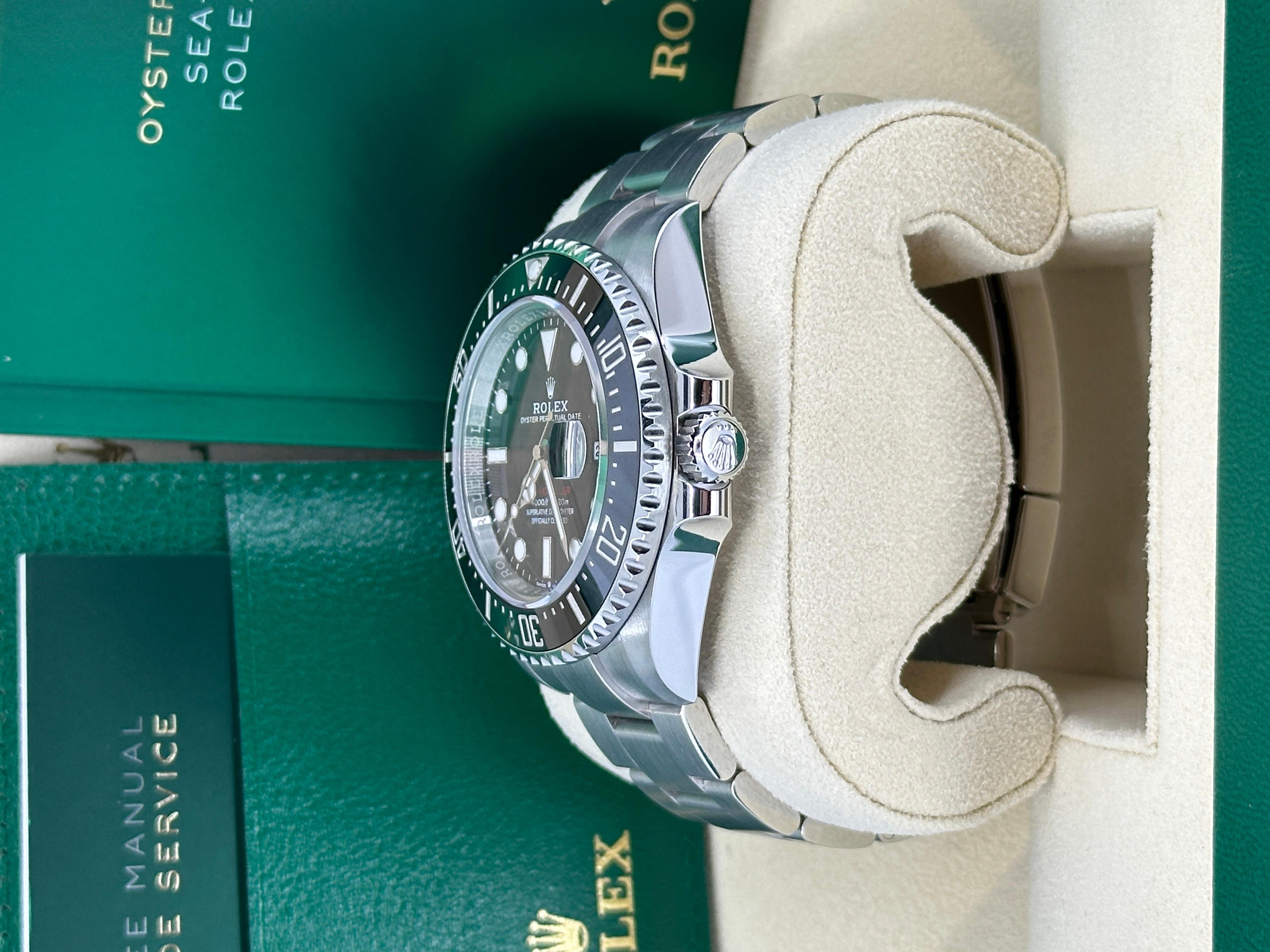 Unworn Rolex Sea-Dweller Reference# 126600, Complete set, 2025 For Sale 7