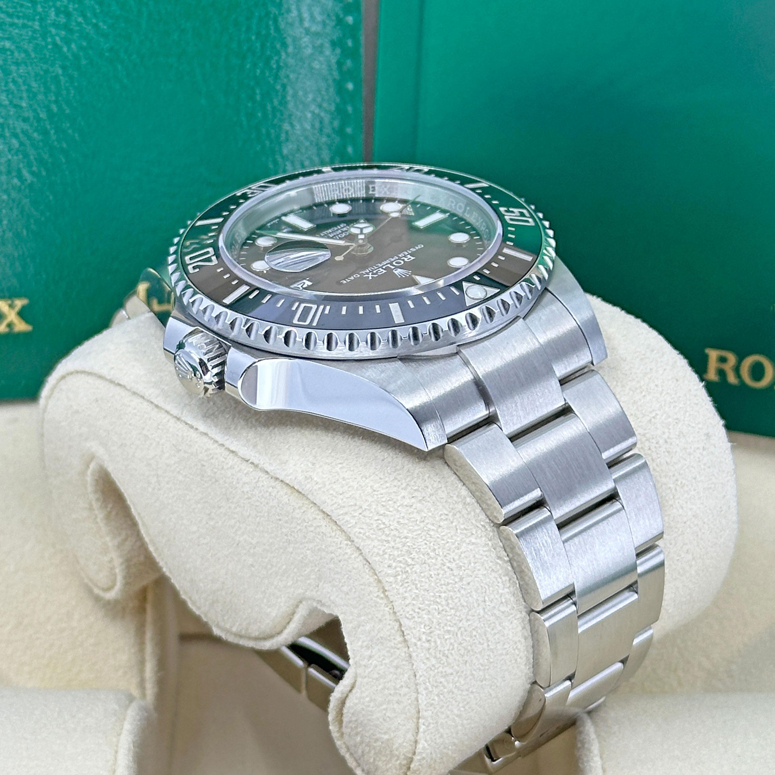 Unworn Rolex Sea-Dweller Reference# 126600, Complete set, 2025 For Sale 8
