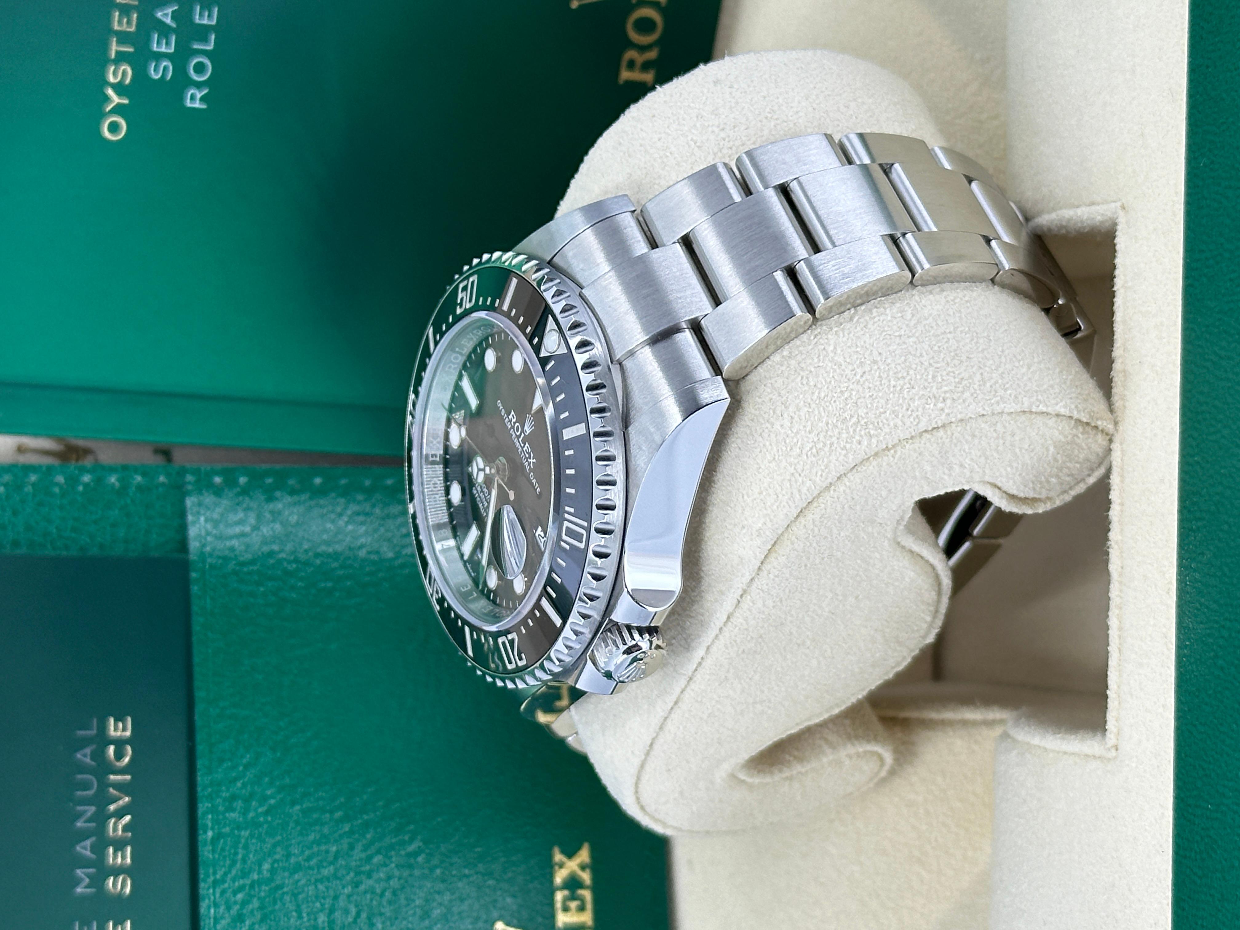 Unworn Rolex Sea-Dweller Reference# 126600, Complete set, 2025 For Sale 9