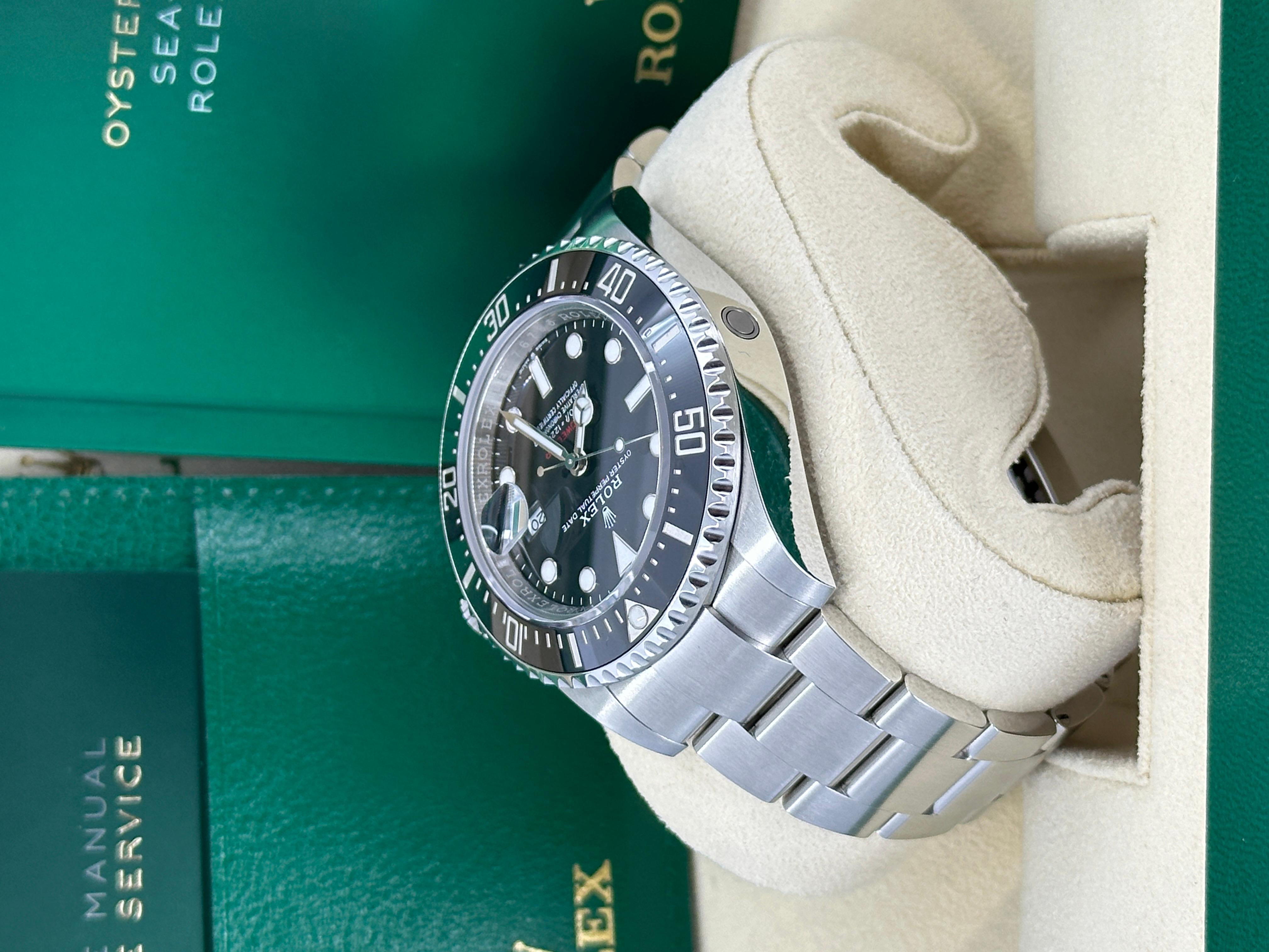 Unworn Rolex Sea-Dweller Reference# 126600, Complete set, 2025 For Sale 11