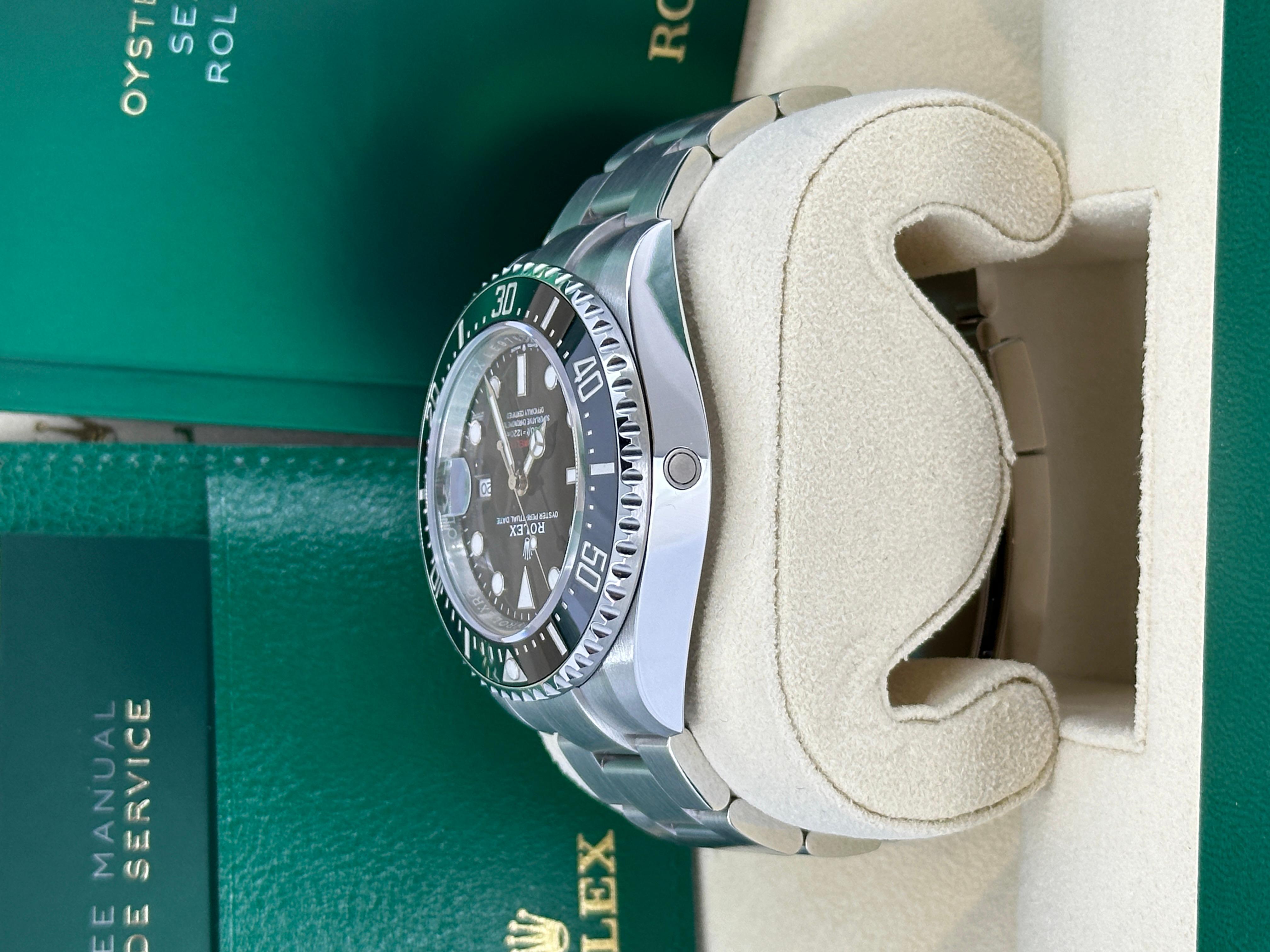 Unworn Rolex Sea-Dweller Reference# 126600, Complete set, 2025 For Sale 13