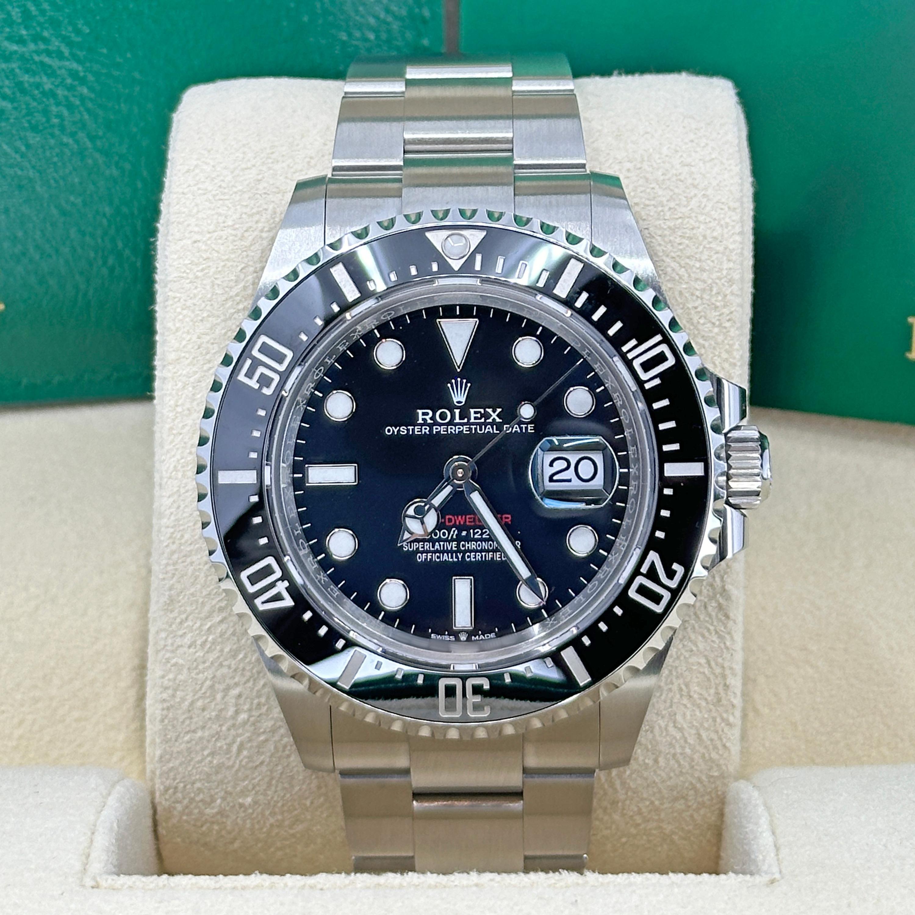 Women's or Men's Unworn Rolex Sea-Dweller Reference# 126600, Complete set, 2025 For Sale