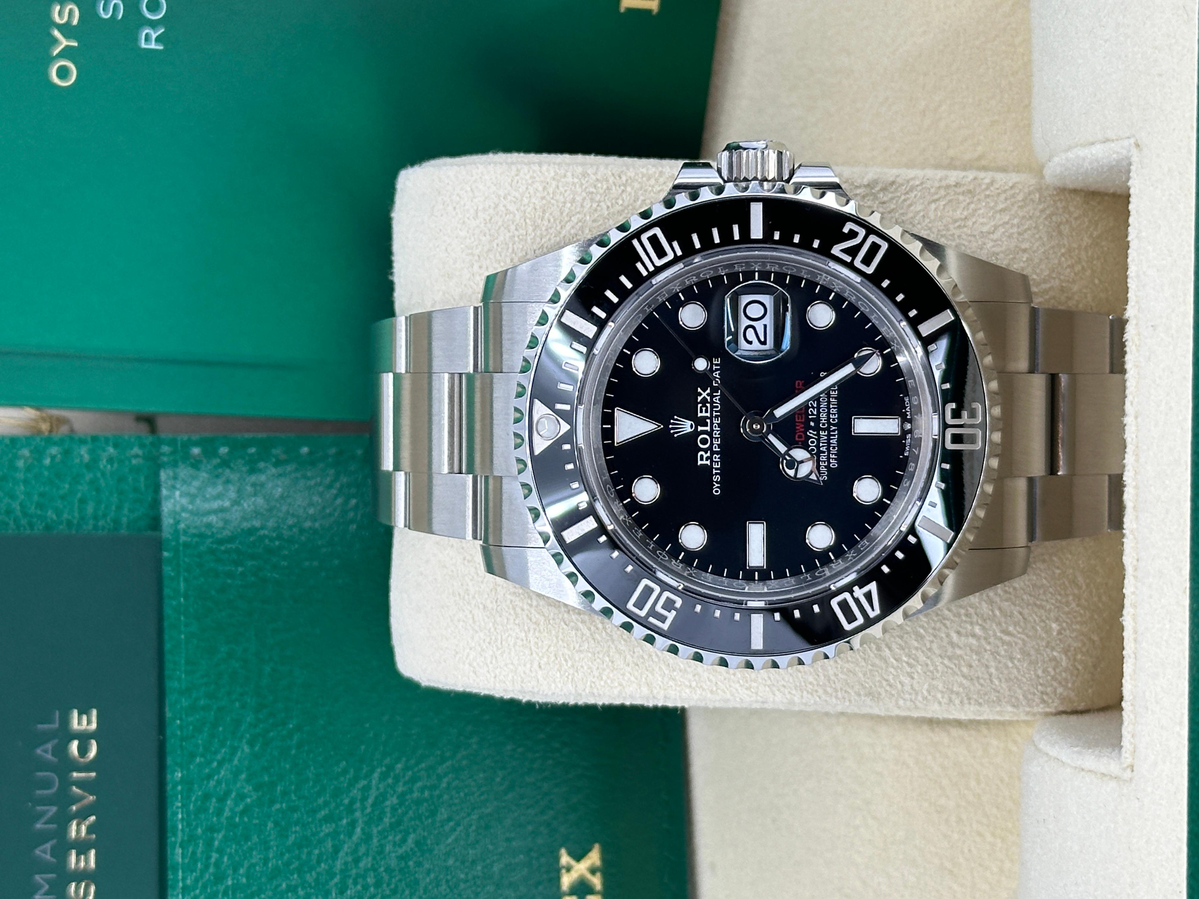 Unworn Rolex Sea-Dweller Reference# 126600, Complete set, 2025 For Sale 1