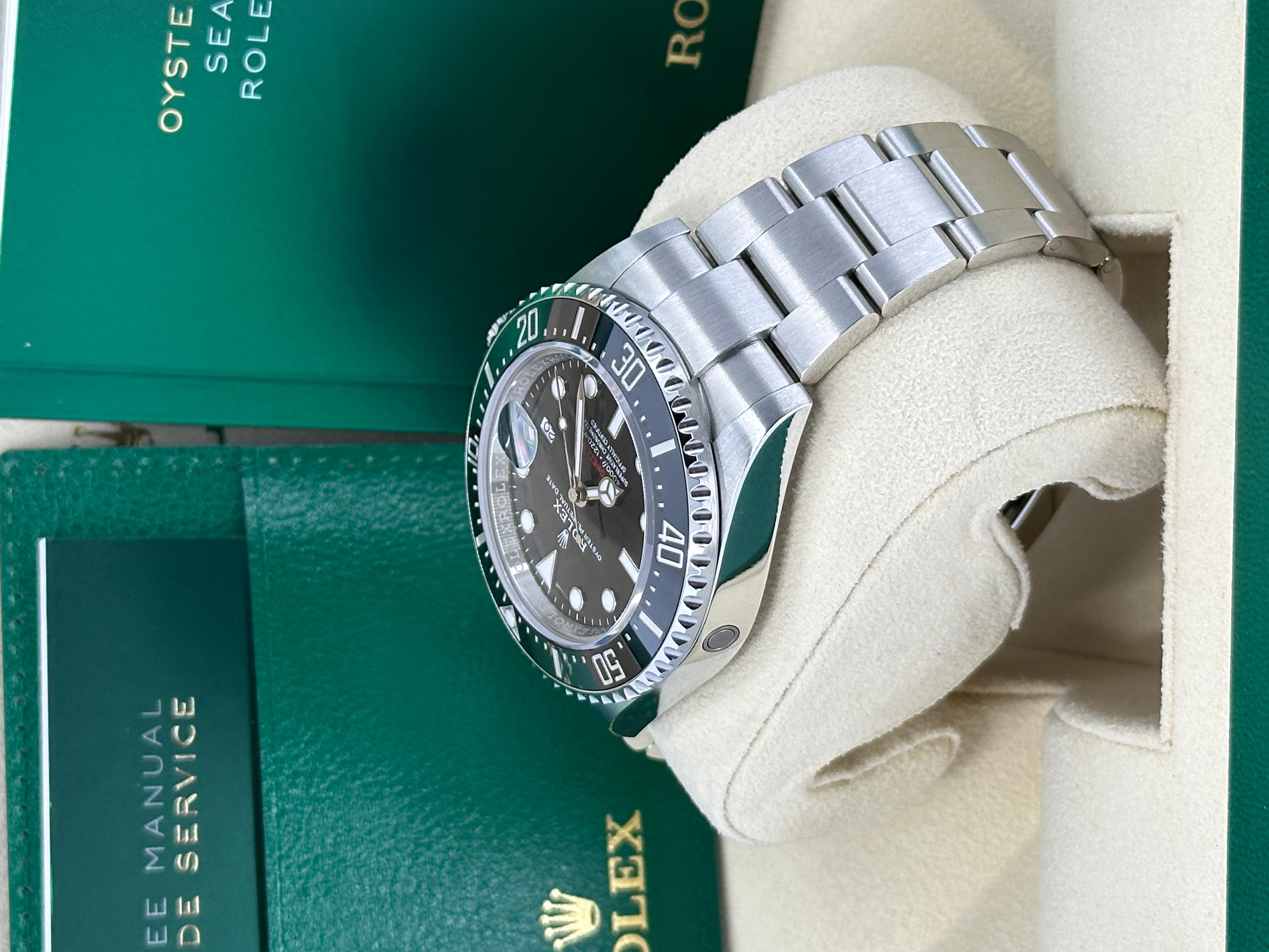 Unworn Rolex Sea-Dweller Reference# 126600, Complete set, 2025 For Sale 3