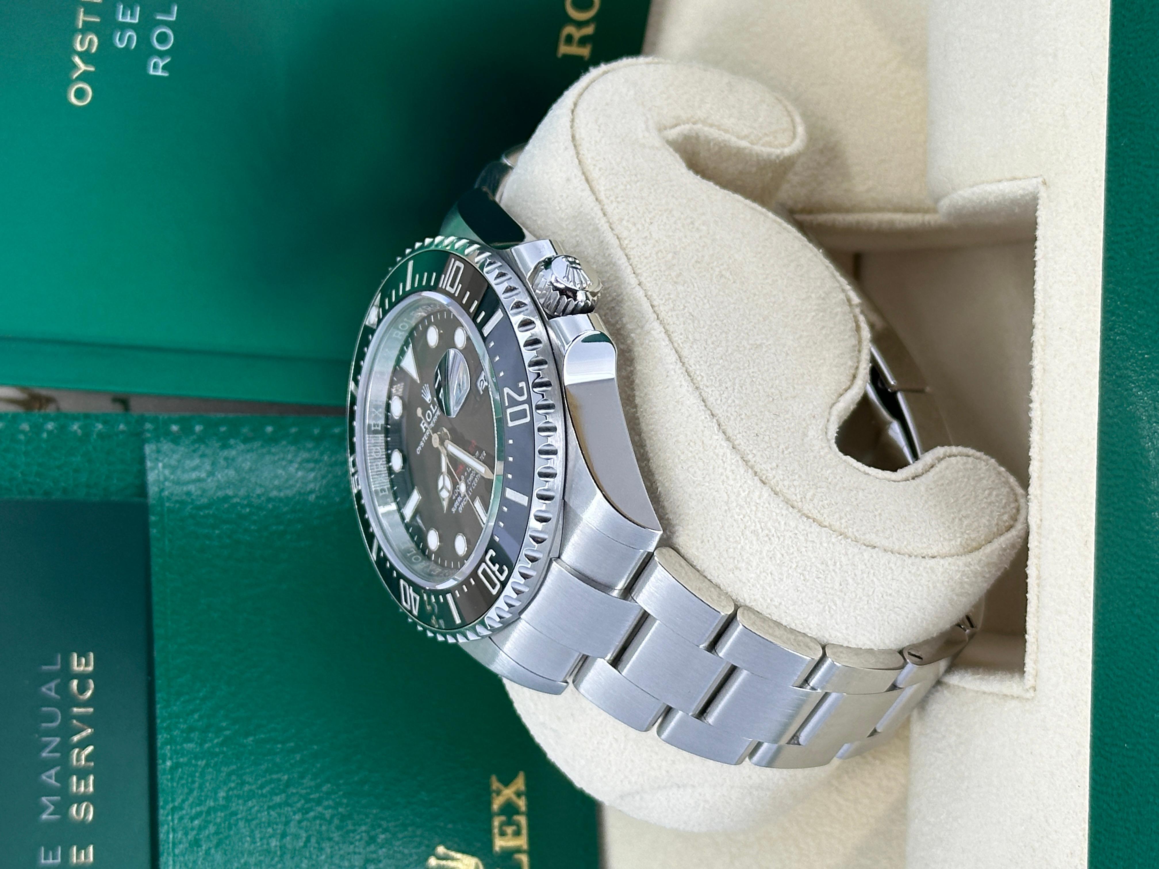 Unworn Rolex Sea-Dweller Reference# 126600, Complete set, 2025 For Sale 5