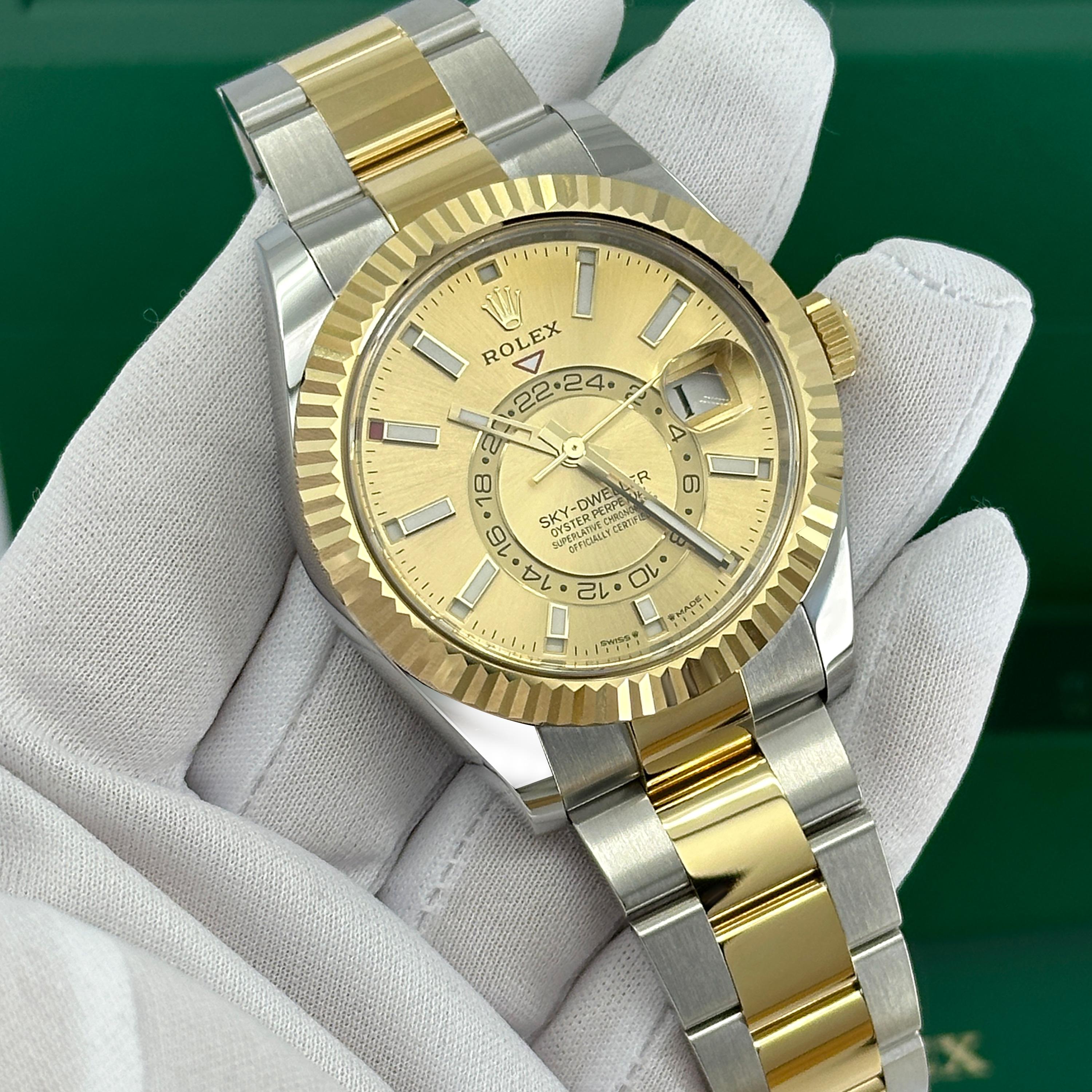 Rolex Sky-Dweller 42 sin usar Referencia# 336933, Juego completo, 2025 en venta 7