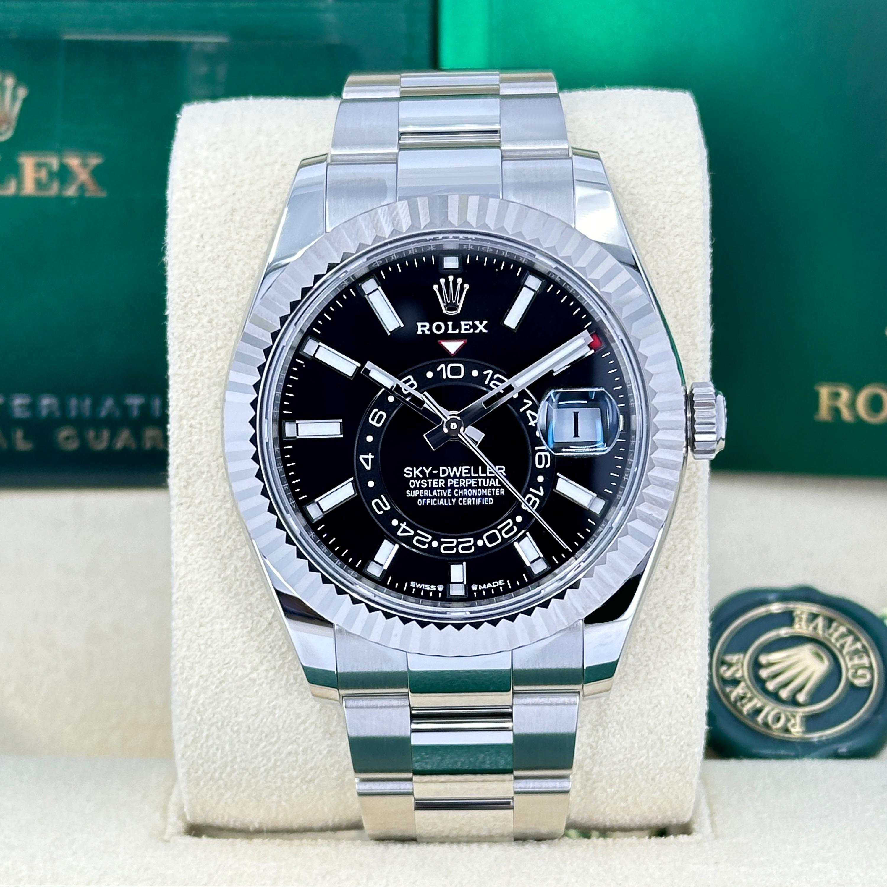 Rolex Sky-Dweller sin usar Referencia# 336934, Juego completo, 2025 en Nuevo estado para la venta en New York, NY