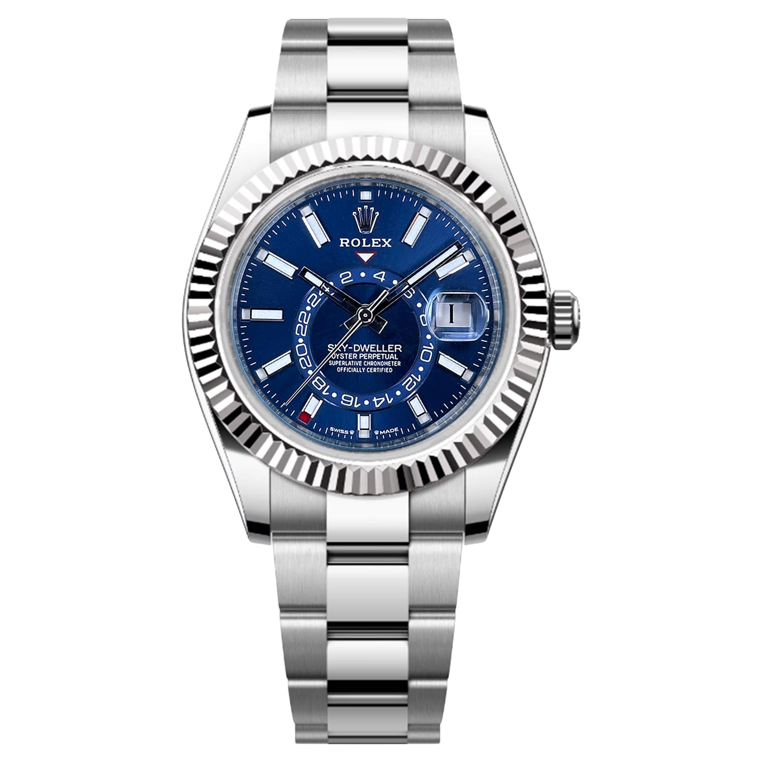 Ungetragene Rolex Sky-Dweller Referenznummer 336934, Komplettset, 2025 im Angebot