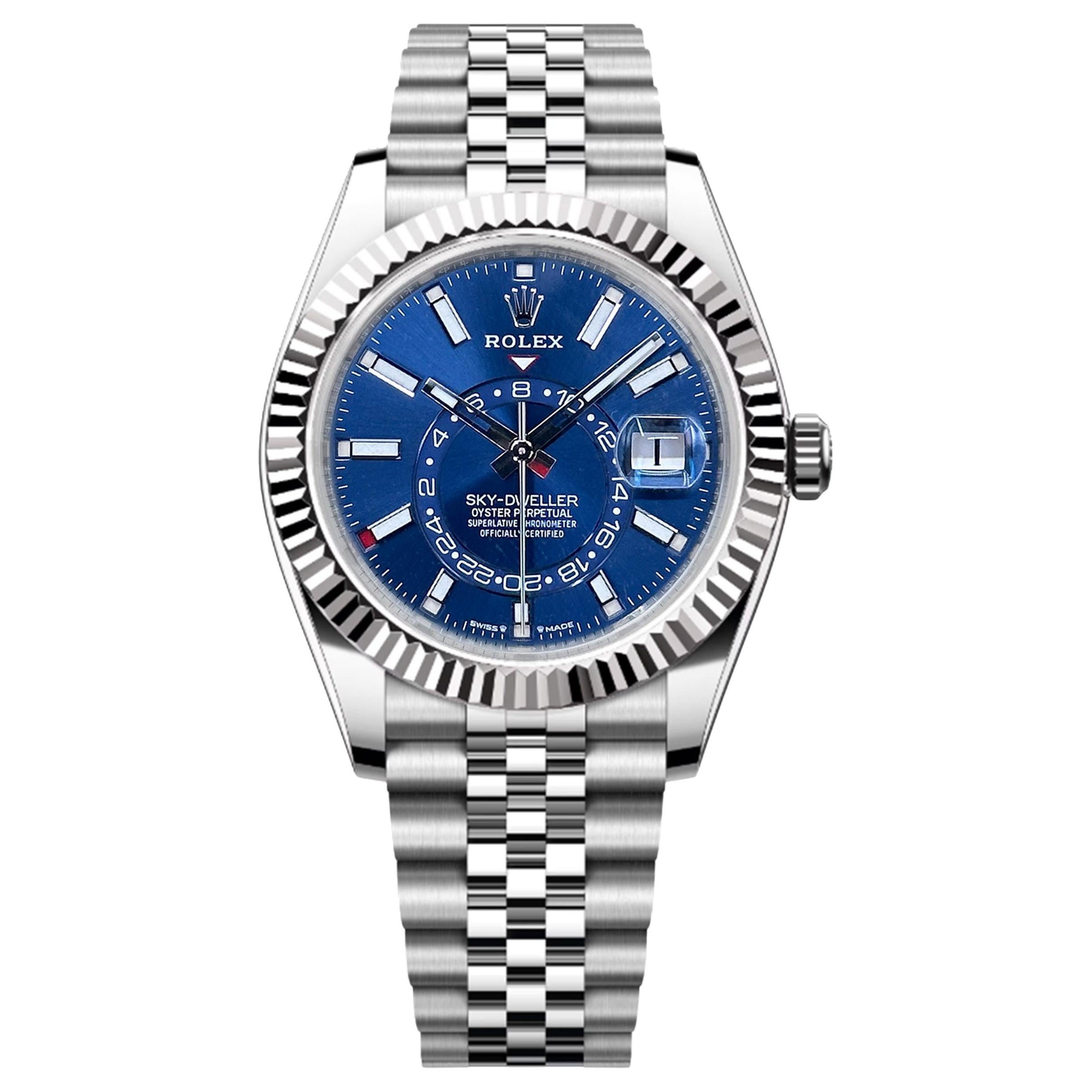 Ungetragene Rolex Sky-Dweller Referenznummer 336934, Komplettset, 2025